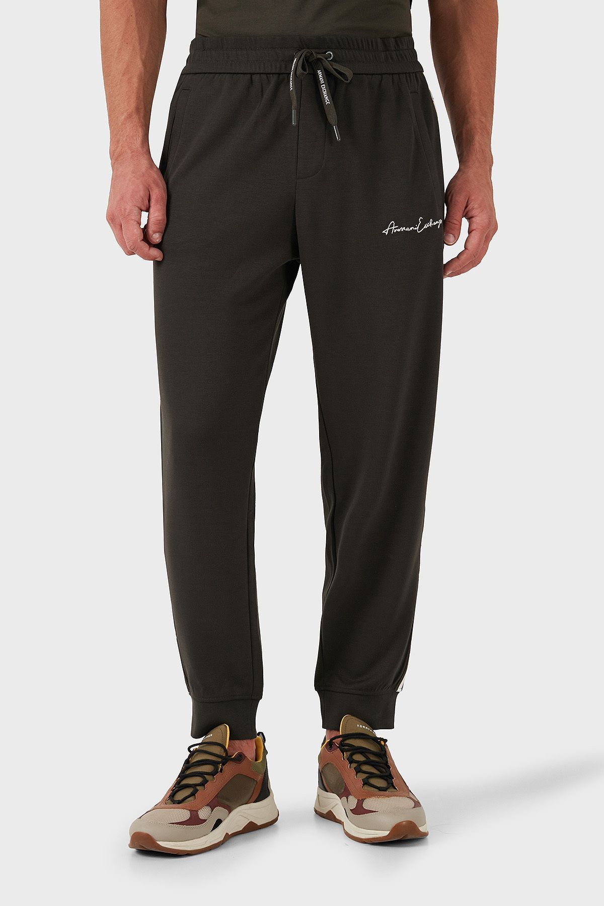 شلوار مردانه شلوار جوگر با تناسب معمولی نخی 8NZPSG Z9N1Z 1832 Armani Exchange
