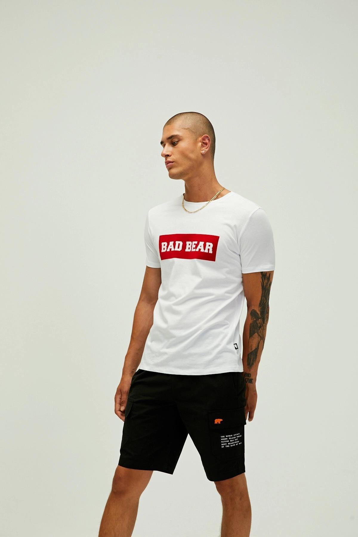 Bad Bear  Erkek Tişört Flog T-shirt - Görsel 8