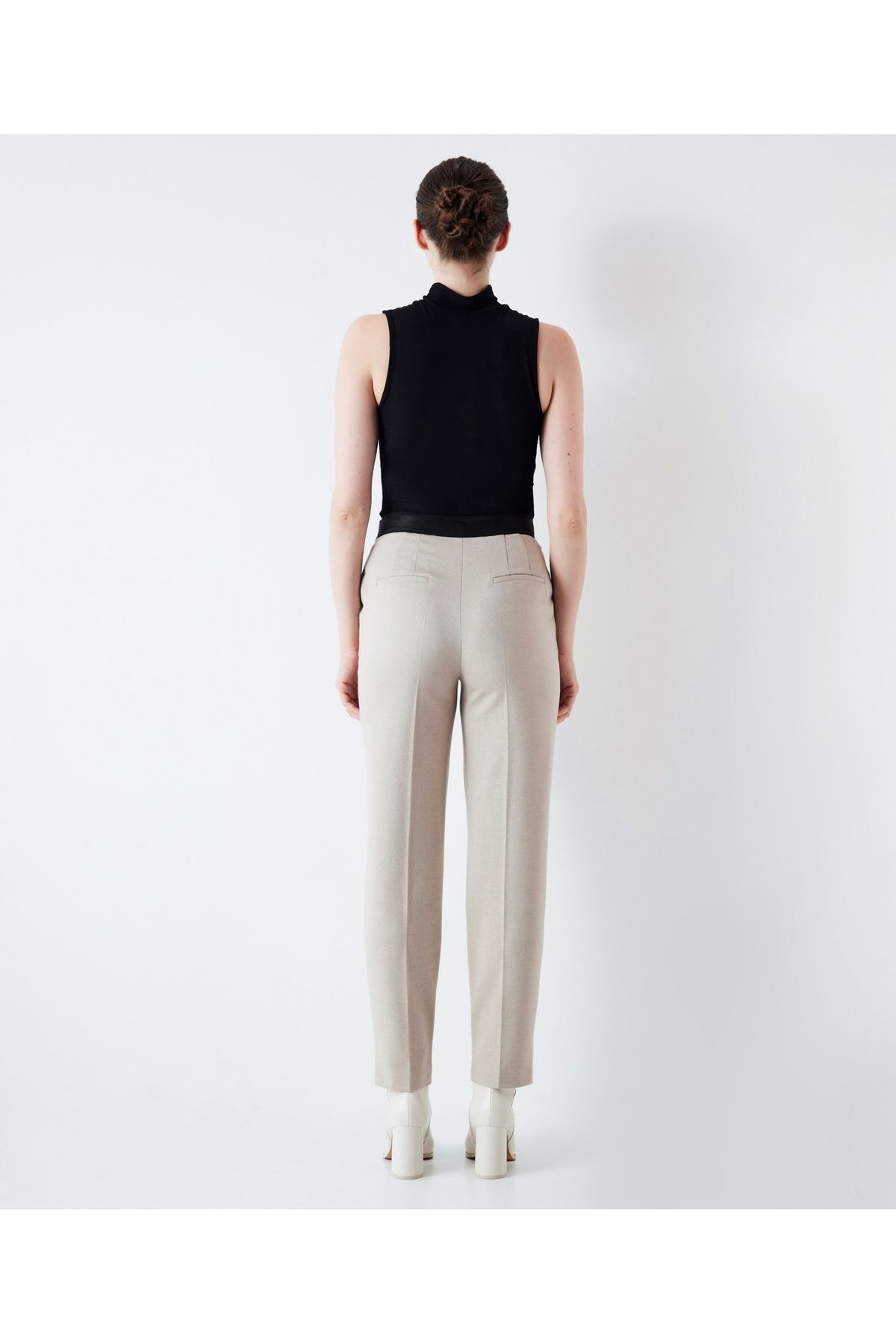 İpekyol-Trousers with elastic waist 5