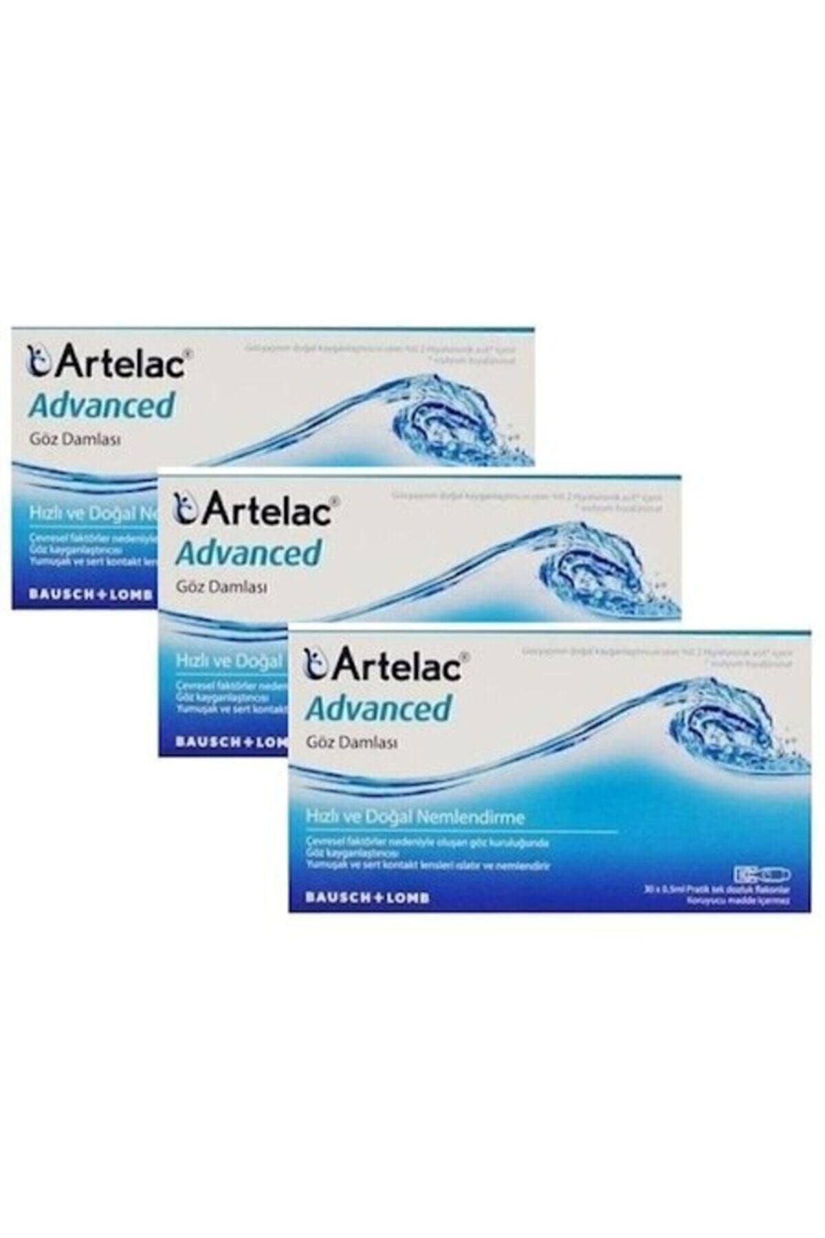 Artelac Advanced Göz Damlası 30 X 0,5 ml 3 Adet