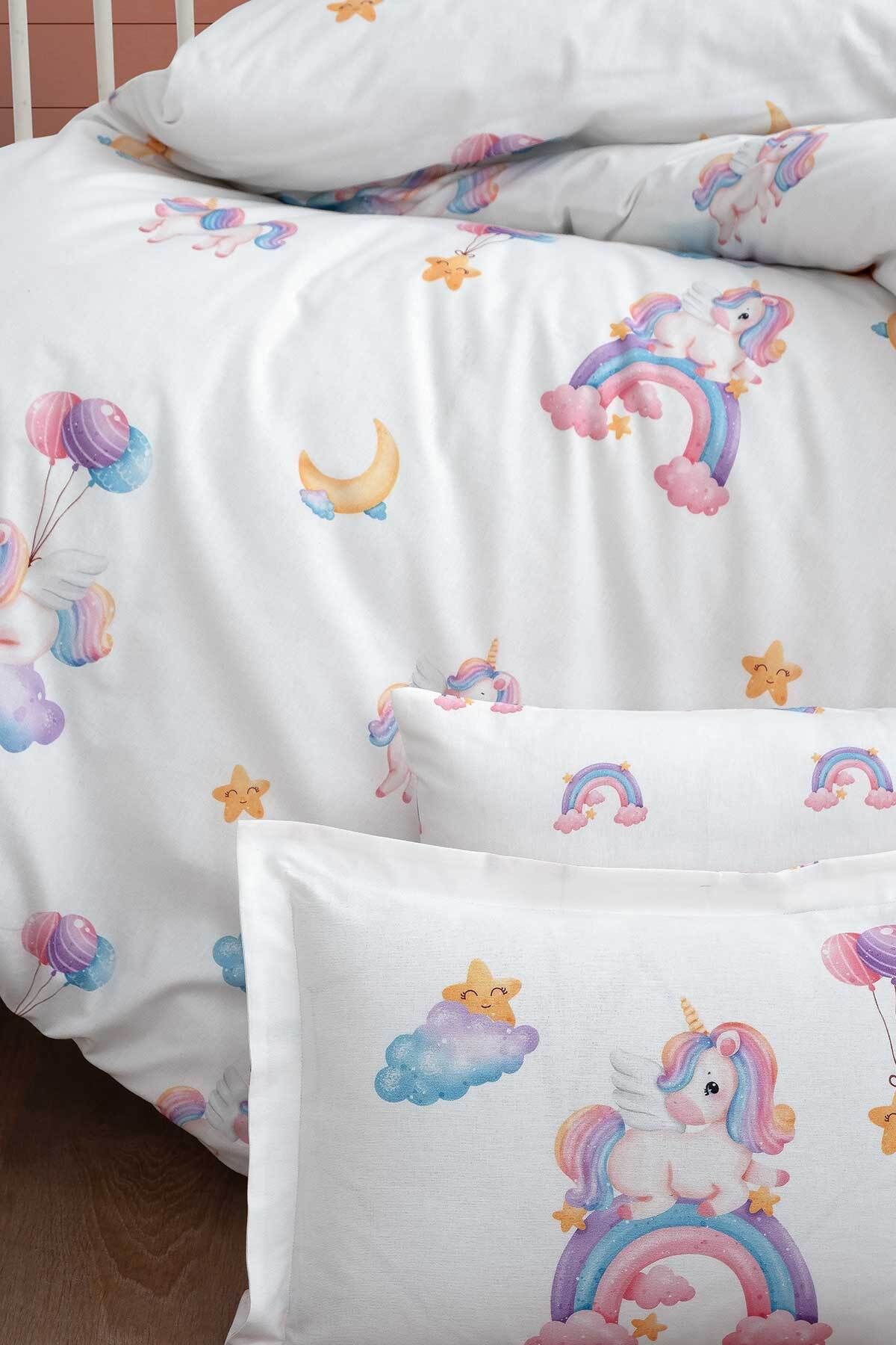 Kanz-Ranforce Baby Bedding Set - Unicorn 4