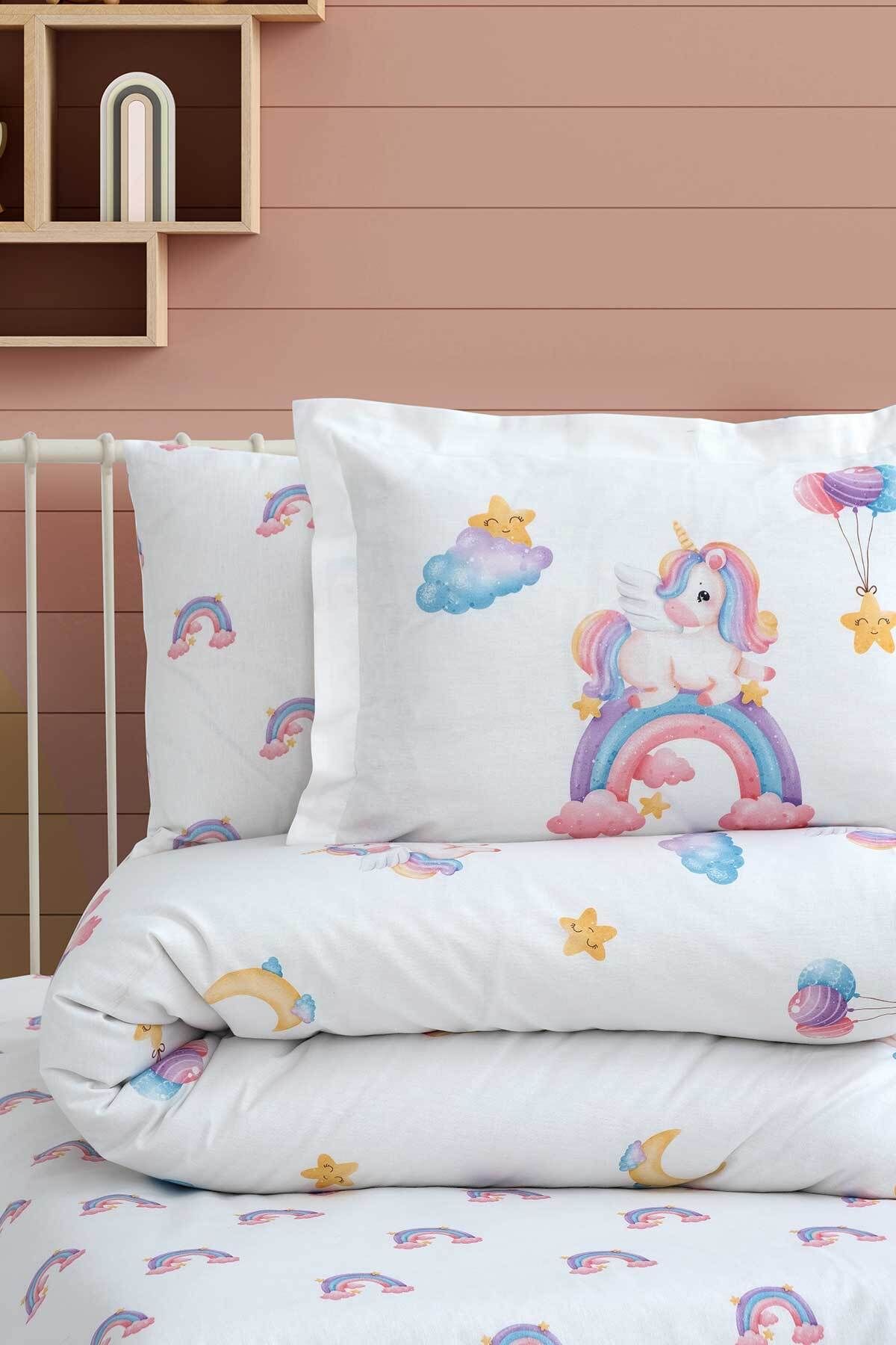 Kanz-Ranforce Baby Bedding Set - Unicorn 5