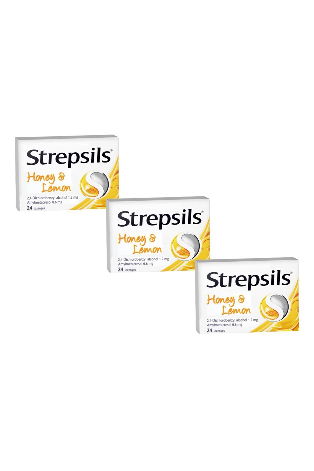 STREPSİLS Limon & Bal Aromalı Pastil (3 ADET)