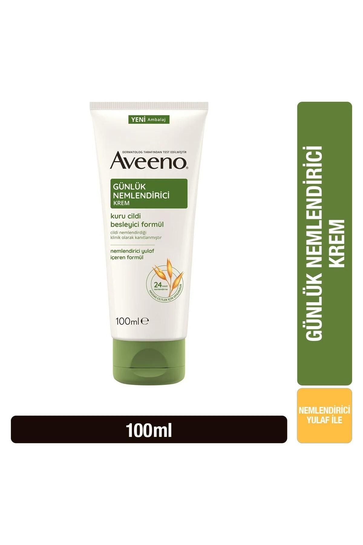 AVEENO-Daily Moisturizing Cream Dry and Sensitive Skin 100 ml 1