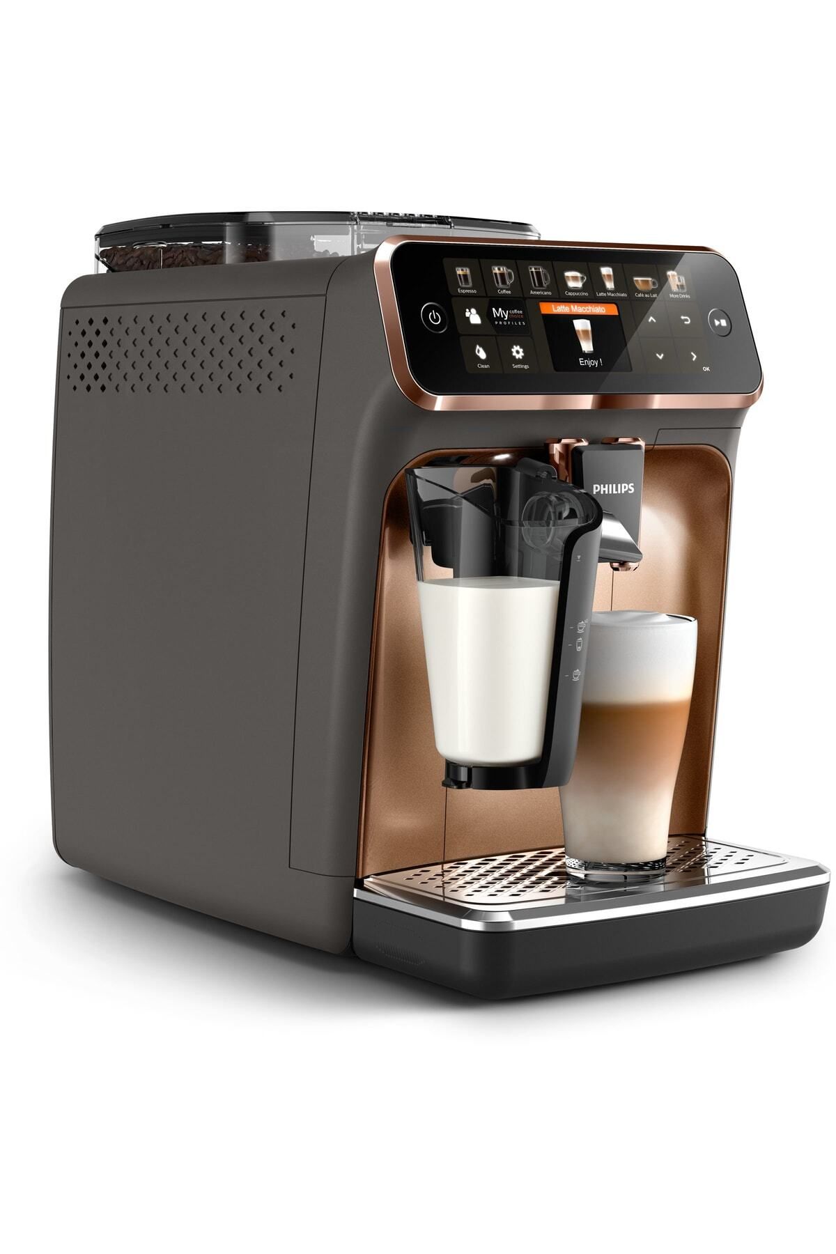 Philips Espresso & Cappuccino Makinesi Ep5144/70 Tam Otomatik Kahve Ve Espresso Makinesi (siyah) 6620seri