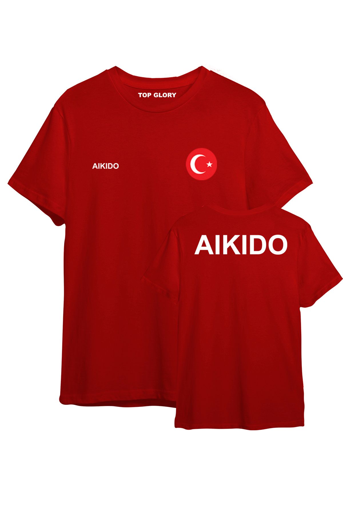 TOP GLORY-Aikido Printed T-Shirt Aikido T-Shirt 1