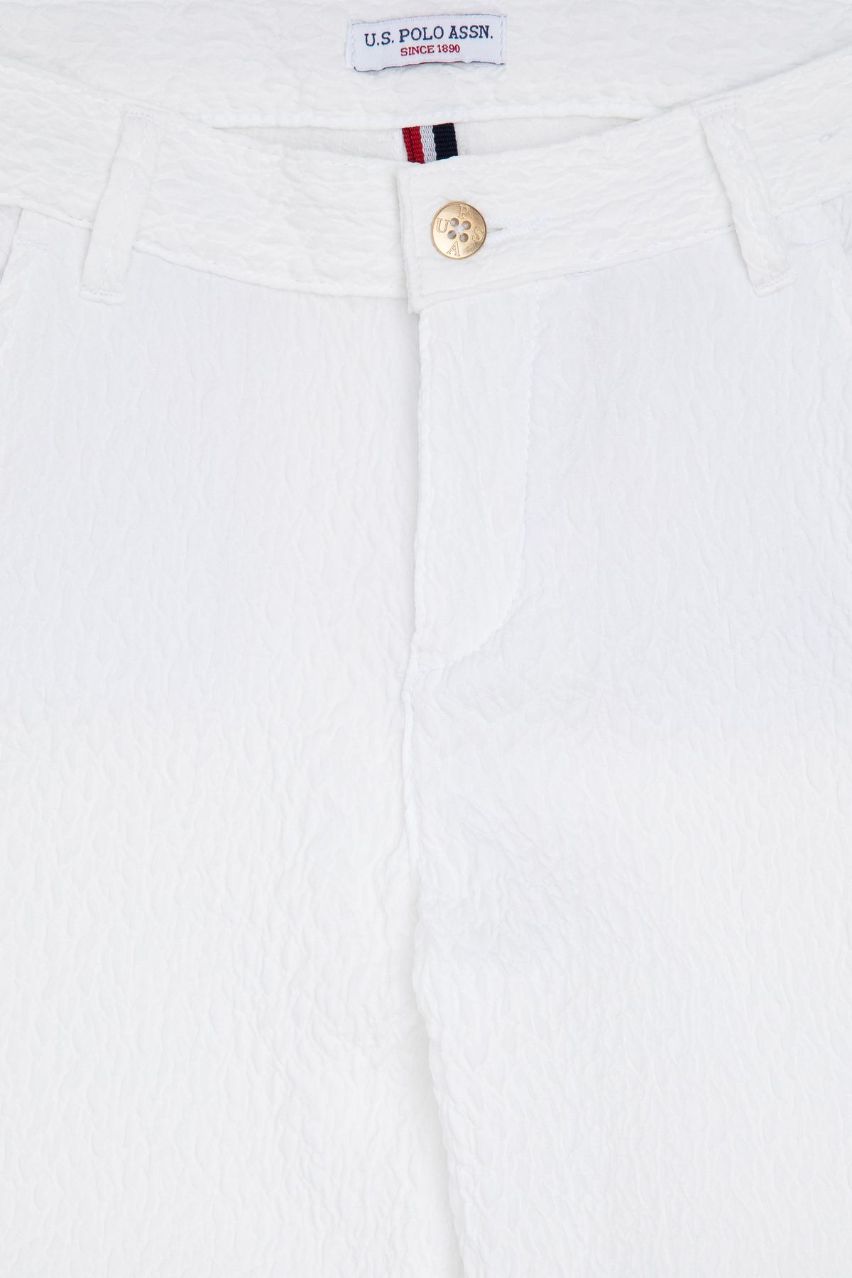 U.S. Polo Assn.-Girl's White Woven Shorts 50282944 -Vr013 4