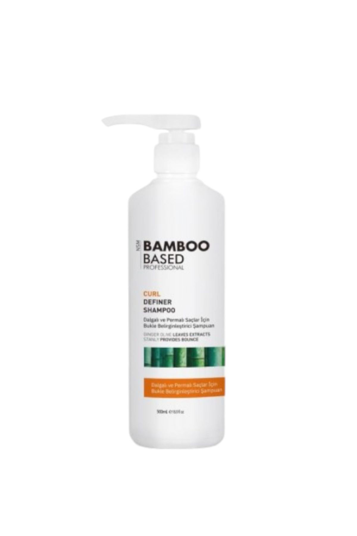 Bamboo Based Professional-Curl Lightening Shampoo 500ml + Curl Lightening Cream 500ml Set 2