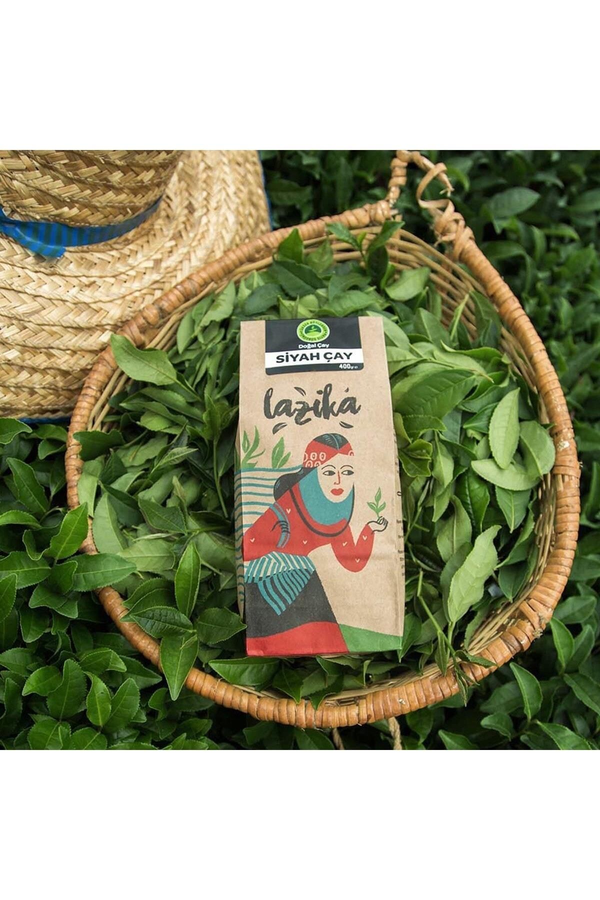 LAZİKA-1xturk Leaf Black Tea - 300g, Natural Black Tea 400g 5