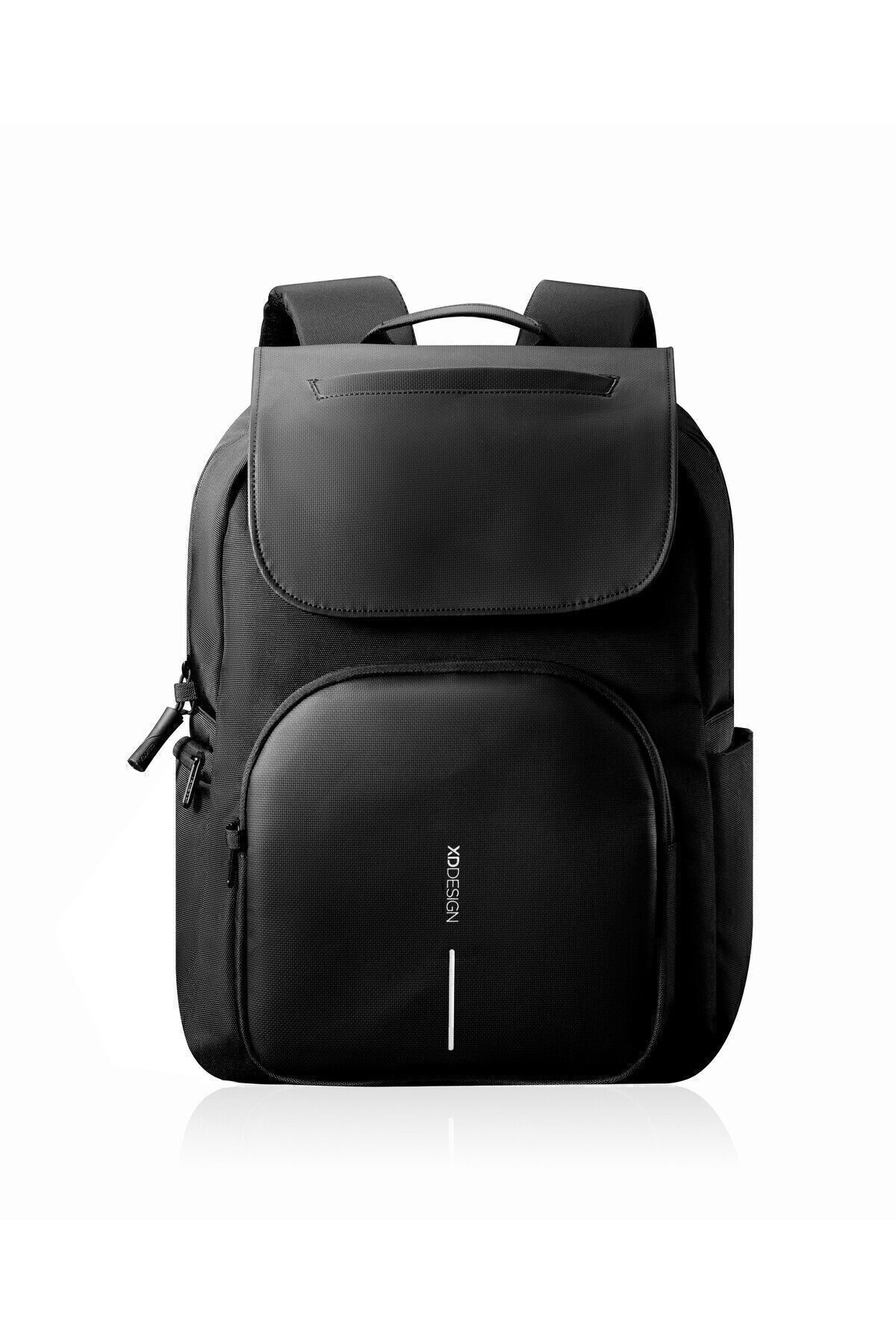 XD Design-Bobby Soft Daypack Anti-Theft Design Black Backpack 15 L 3