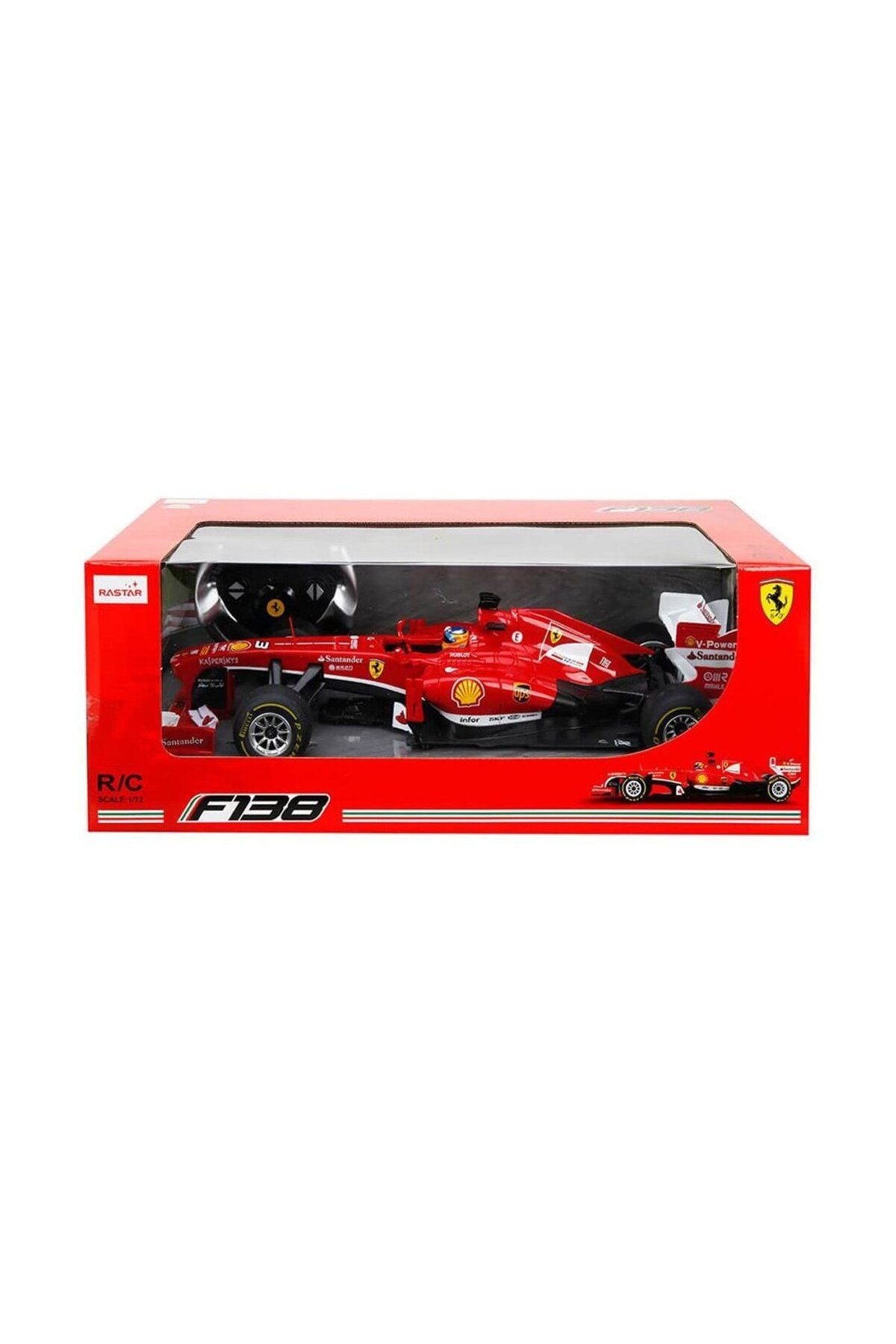 Sunman 57400 Rastar 1:12 F1 Ferrari F138 Uzaktan Kumandalı Araba