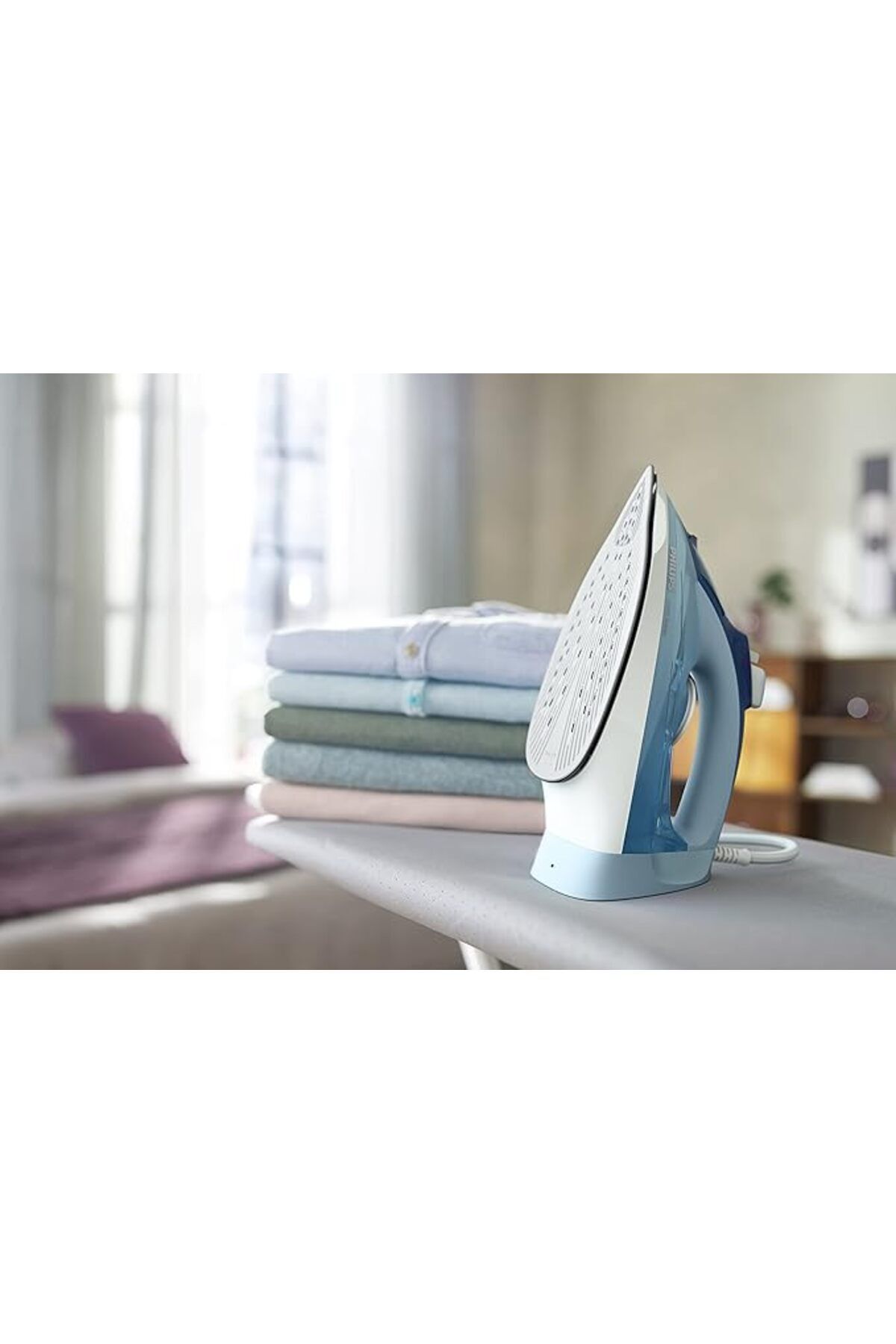 Philips-Steam Iron - Continuous Steam 40 Grams Per Minute And 180 G/min 2400w - 320ml - Dst5020/26 3