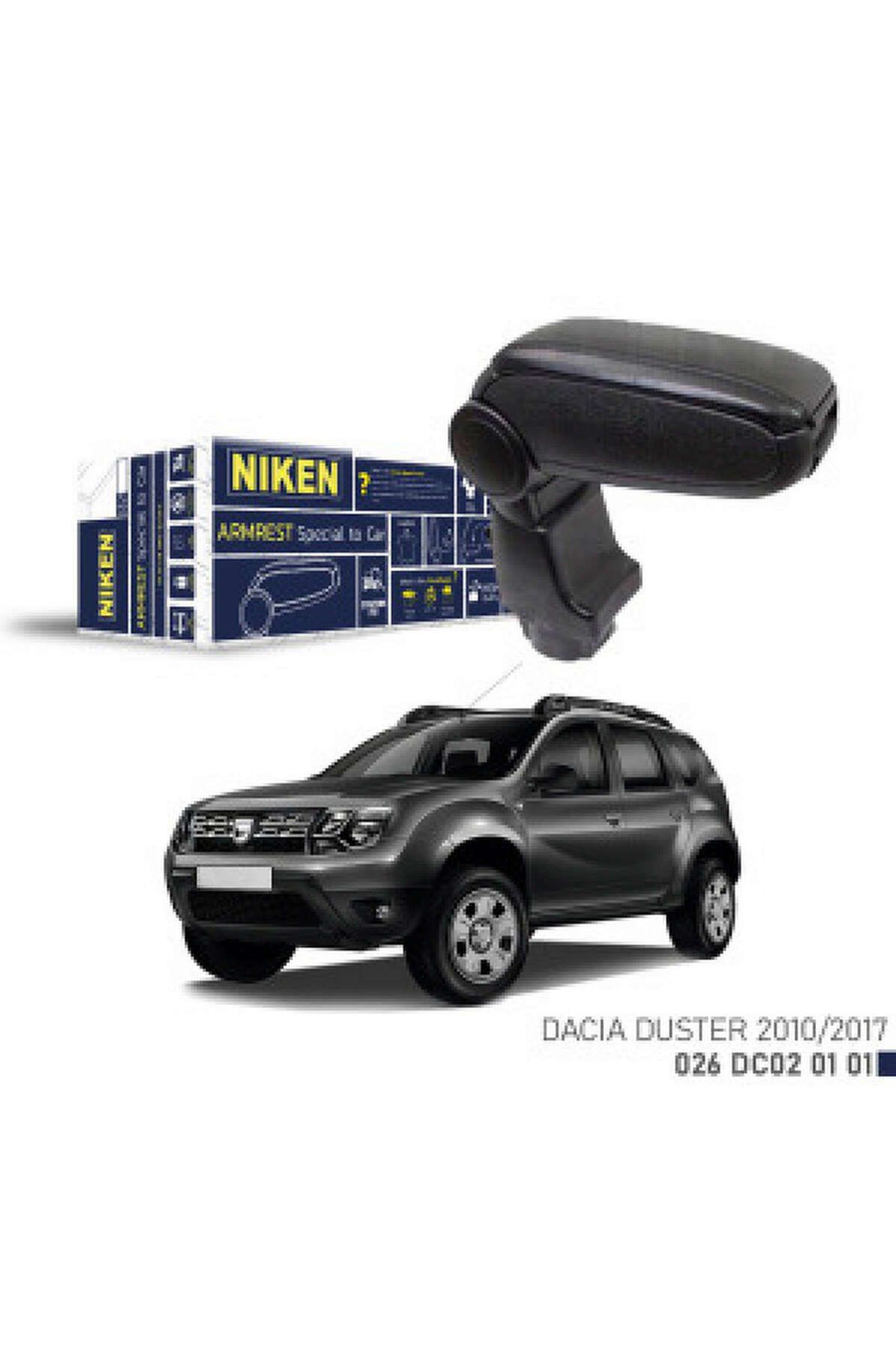 Universal DACIA DUSTER 201-2024 ARACA ÖZEL KOLÇAK KOL DAYAMA SİYAH - Tek Ebat 637140