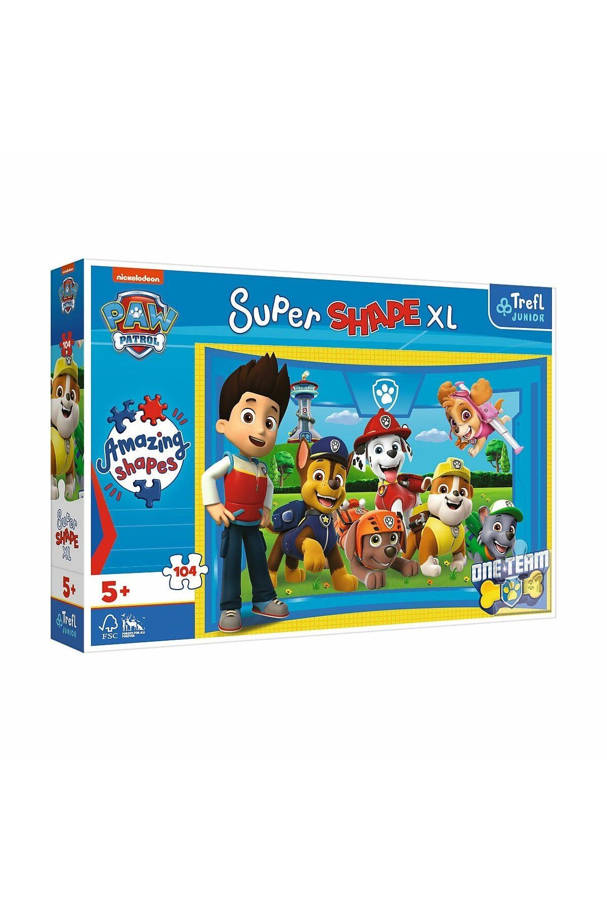 VARDEM OYUNCAK PUZZLE-50016 Paw Patrol 104 Parça XL Çocuk Puzzle