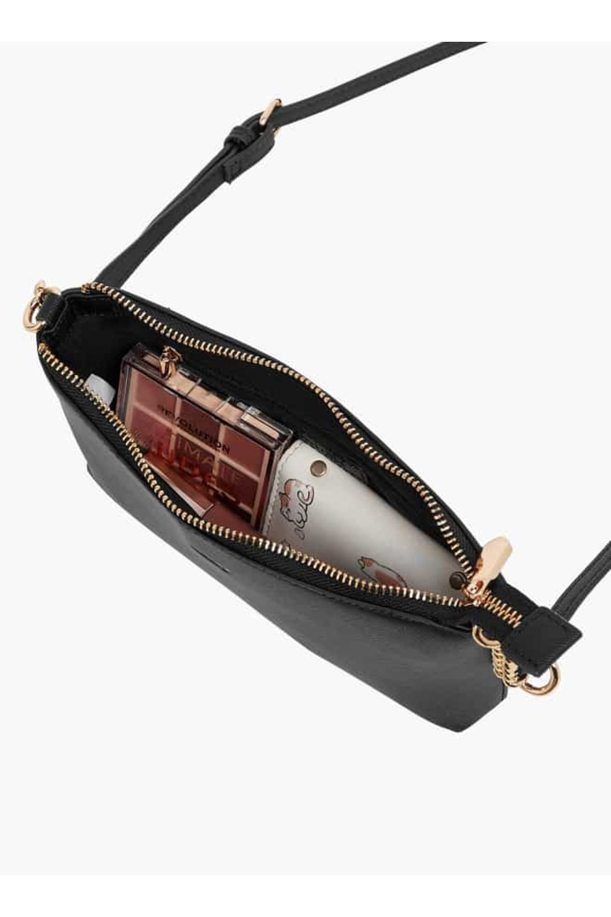 Missy-All-Over Monogram Print Crossbody Bag with Zip Closure and Adjustable Strap 7