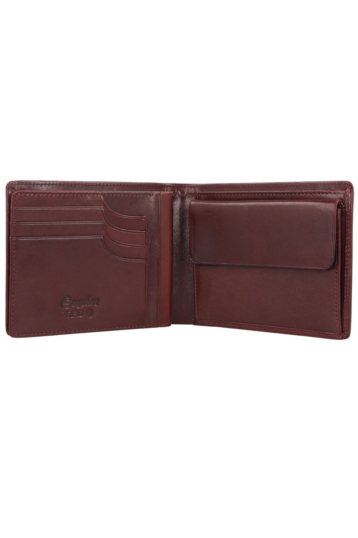 Esquire-Toscana Geldbörse RFID Schutz Leder 12 cm 5