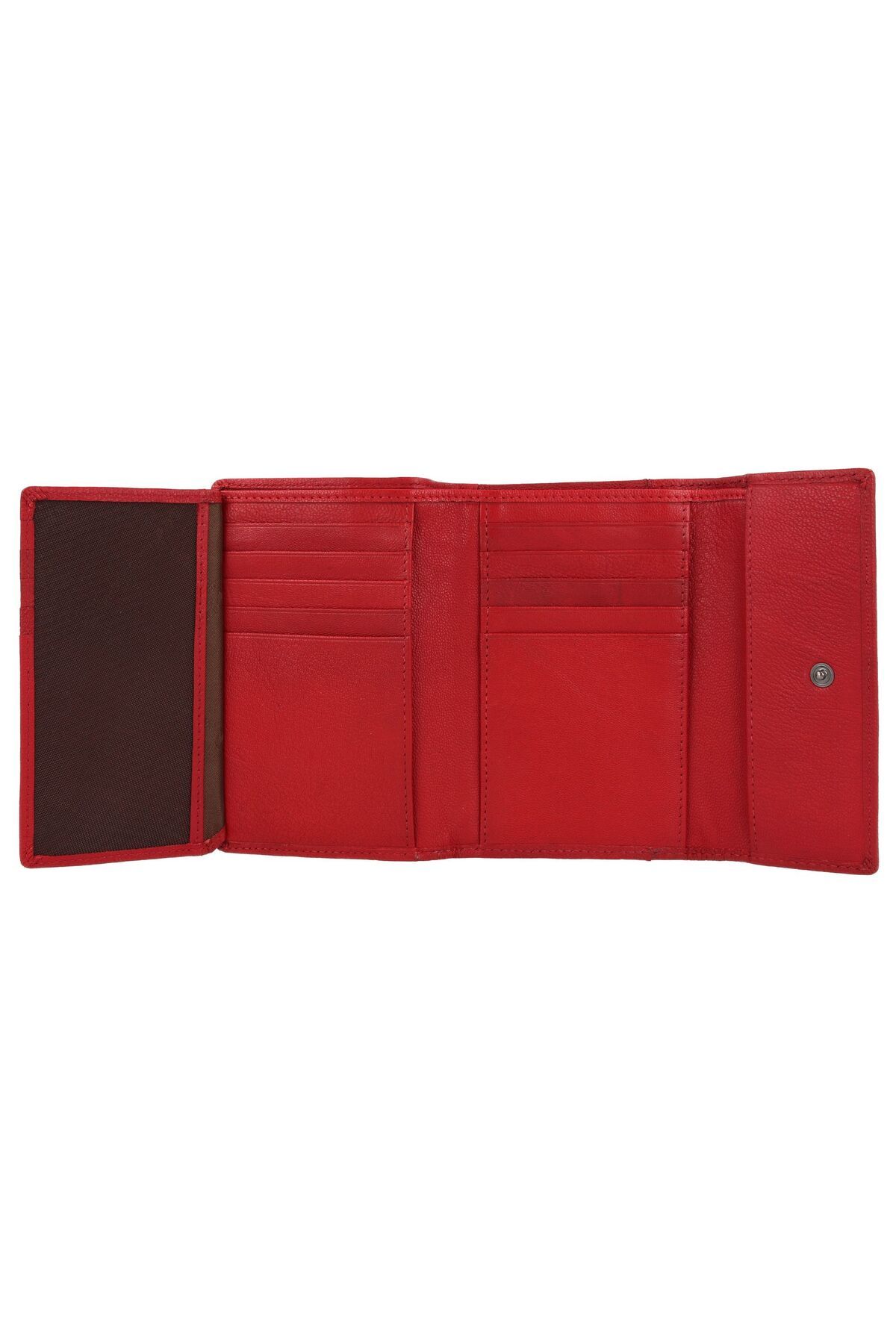 Braun Büffel-Anna wallet RFID leather 14 cm 6