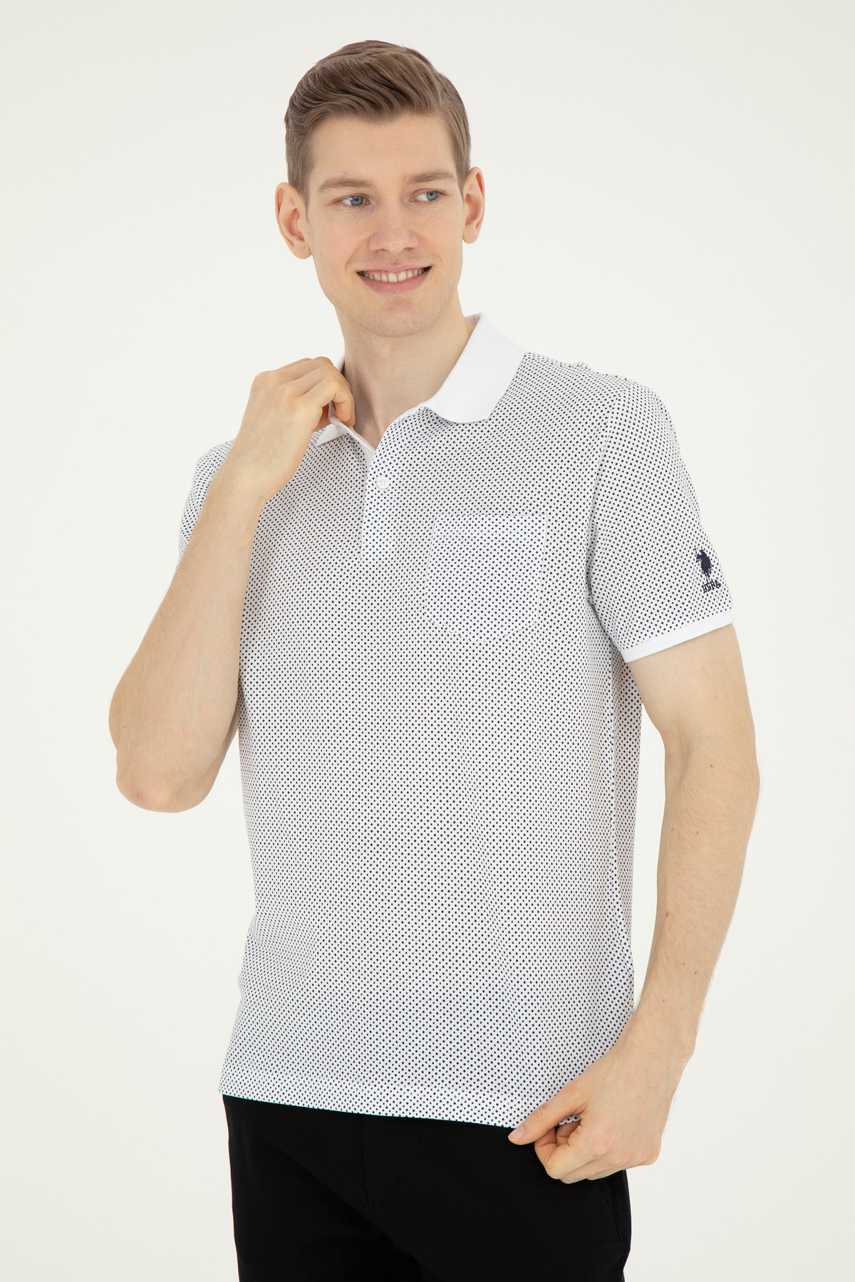 پولوشرت مردانه یقه پلو | یو اس پولو U.S. Polo Assn. TYB982473150413484 TR - تصویر 3