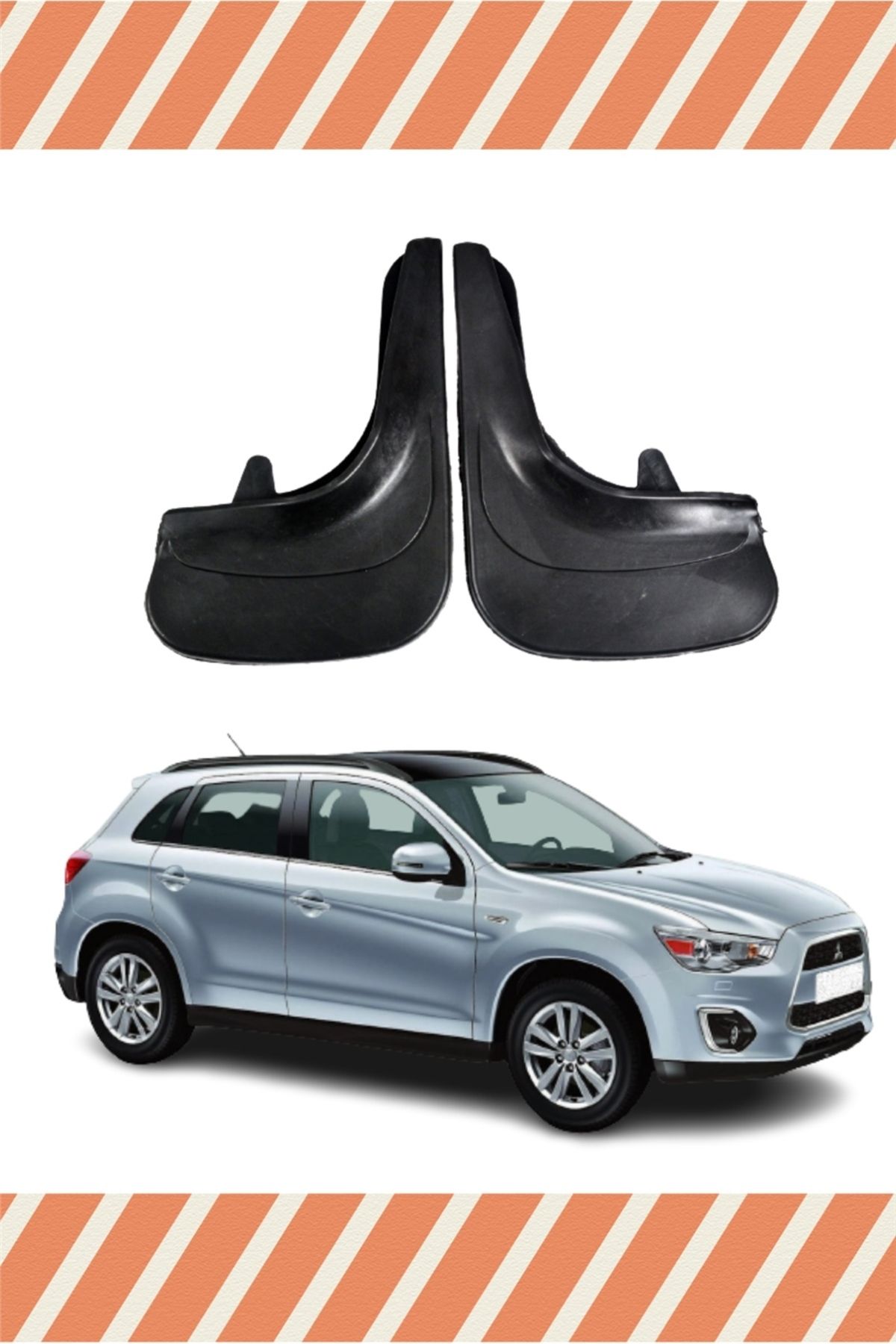 Lasirius Mitsubishi Asx 2'li Tozluk Çamurluk Paçalık