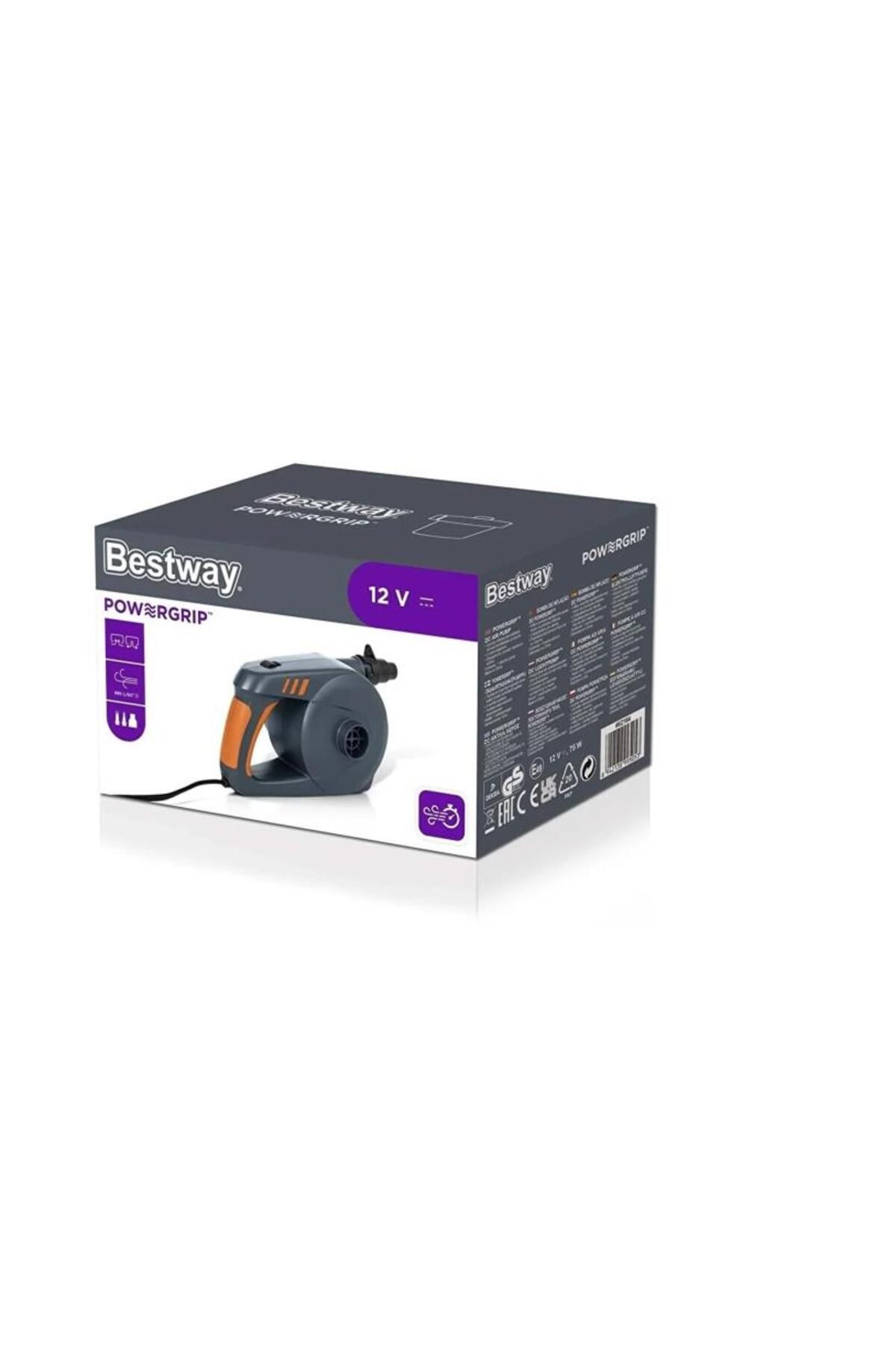 BESTWAY 62164 Çakmaklıklı Elektrikli Pompa 12v