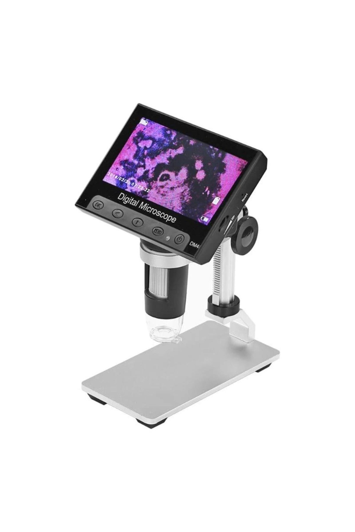 Toptan Bulurum-1000x Portable Digital Microscope - Dm4b with 4.3 & LCD Screen 1