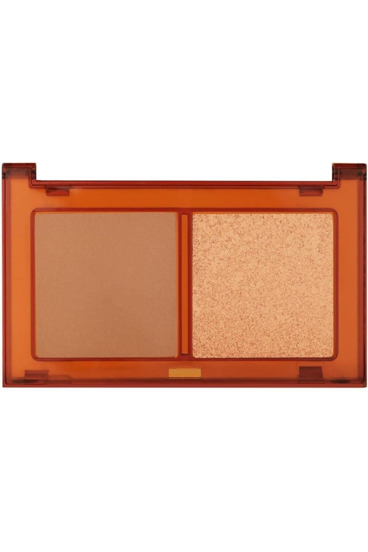 Pastel Bronzer&highlighter Set Sun Kissed - Bronzlaştırıcı Ve Aydınlatıcı 02 Tan Bronze & Heat Glow