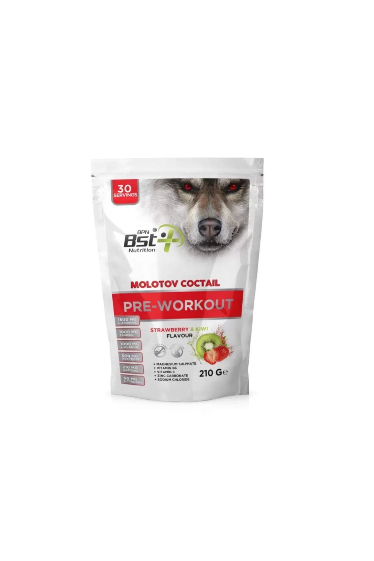 BPN Best Plus Nutrition Eco Molotov Coctail 210 gr (ÇİLEK- KİVİ) Pre Workout