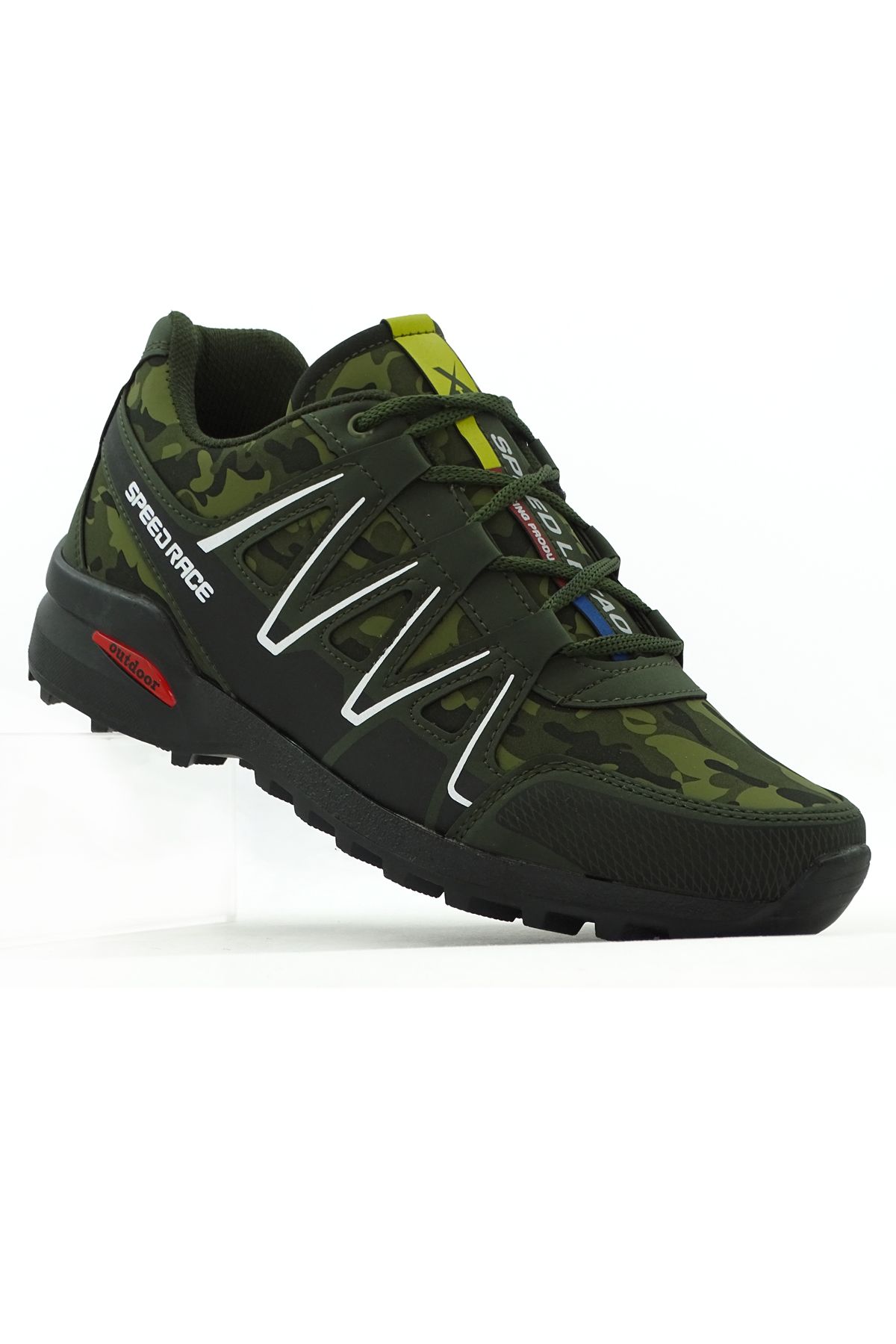 LETAO-Khaki Camouflage Men's Trekking Outdoor Sports Shoes 1