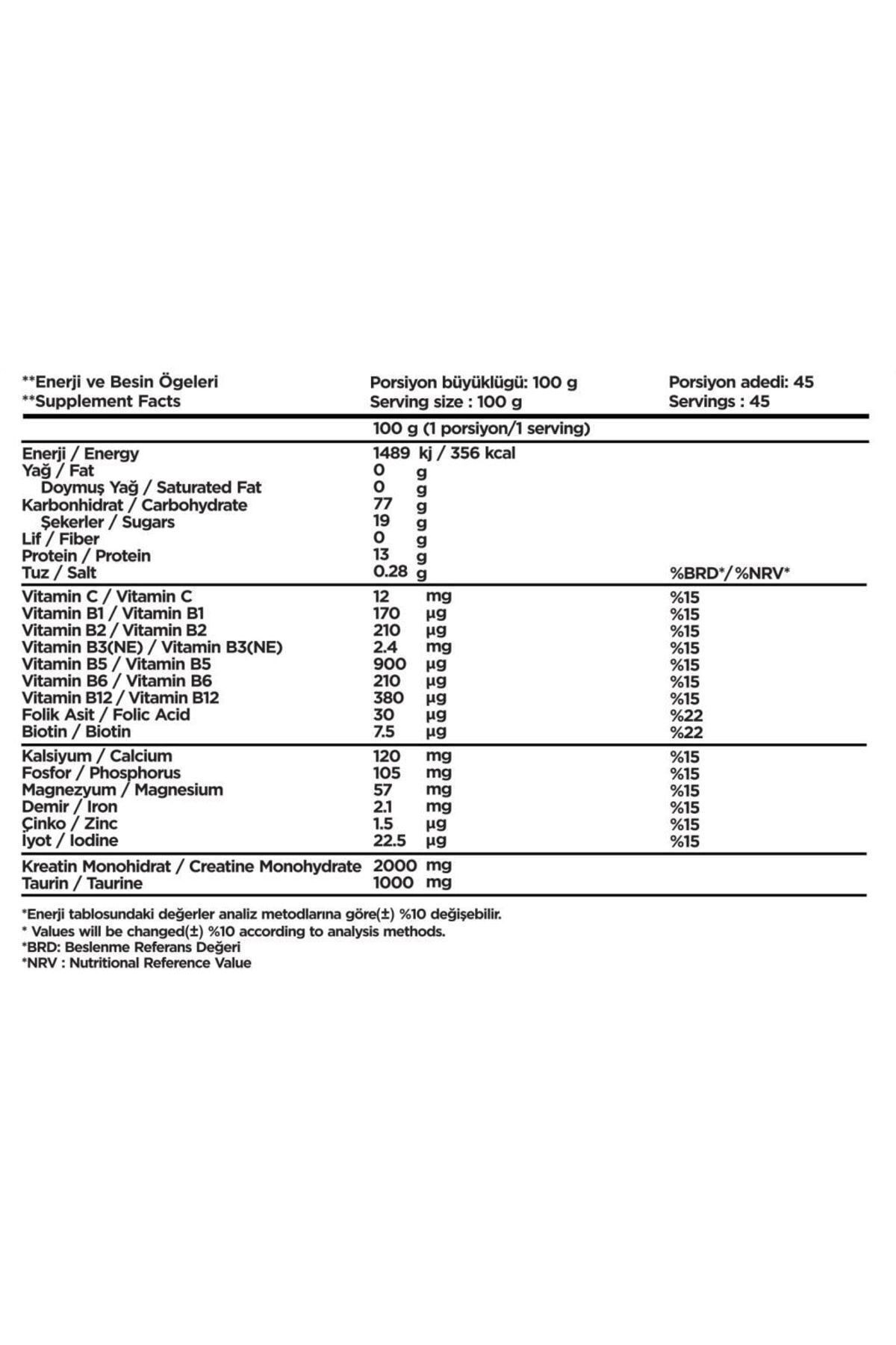 BPN Best Plus Nutrition Eco Tactical Mass 4500 Gr( Çikolata) Karbonhidrat Kilo Aldırıcı-2