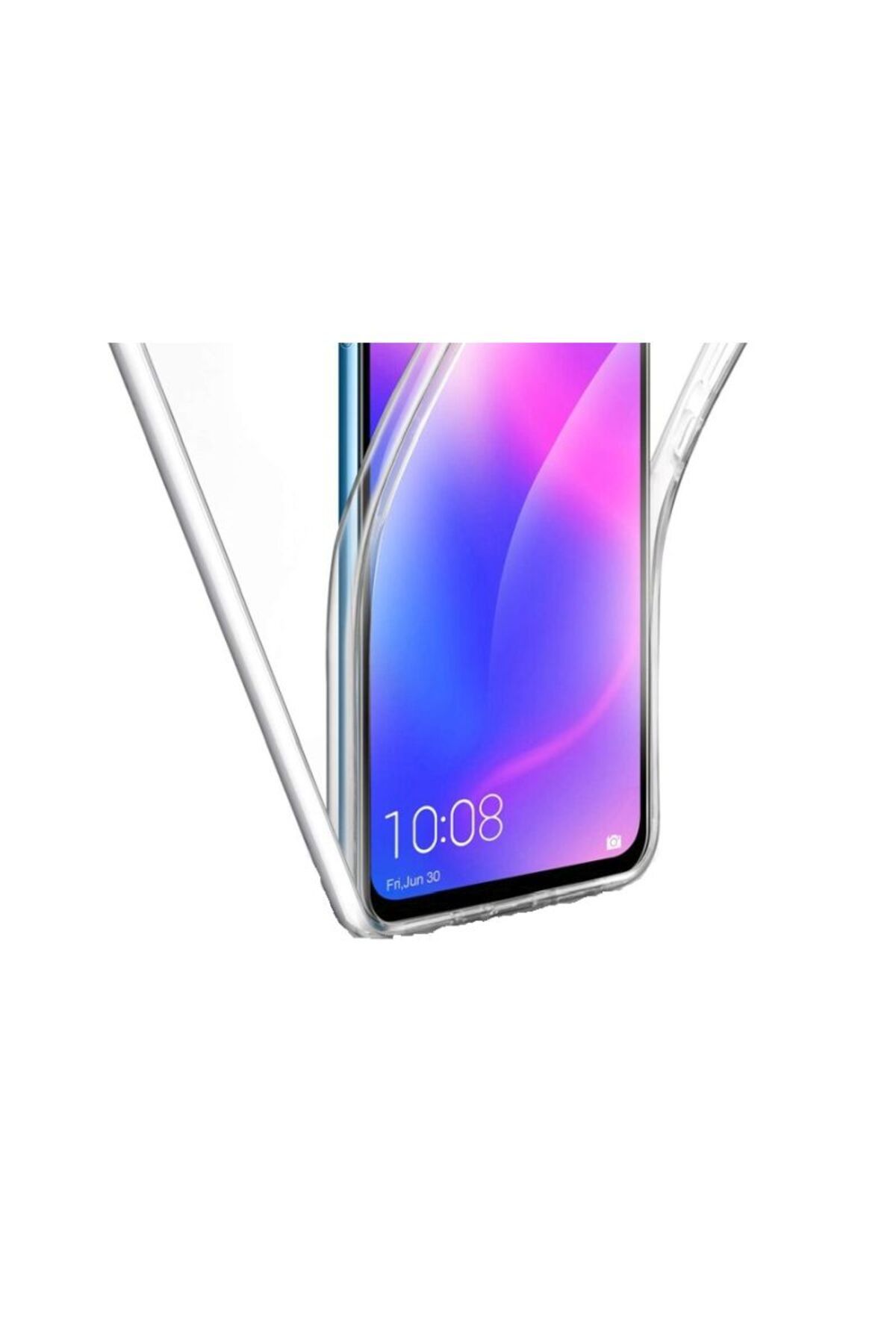 prolysus Apple iPhone 16 Pro 360 Derece Kılıf Full Tam Koruma Ön Arka Şeffaf Kılıf