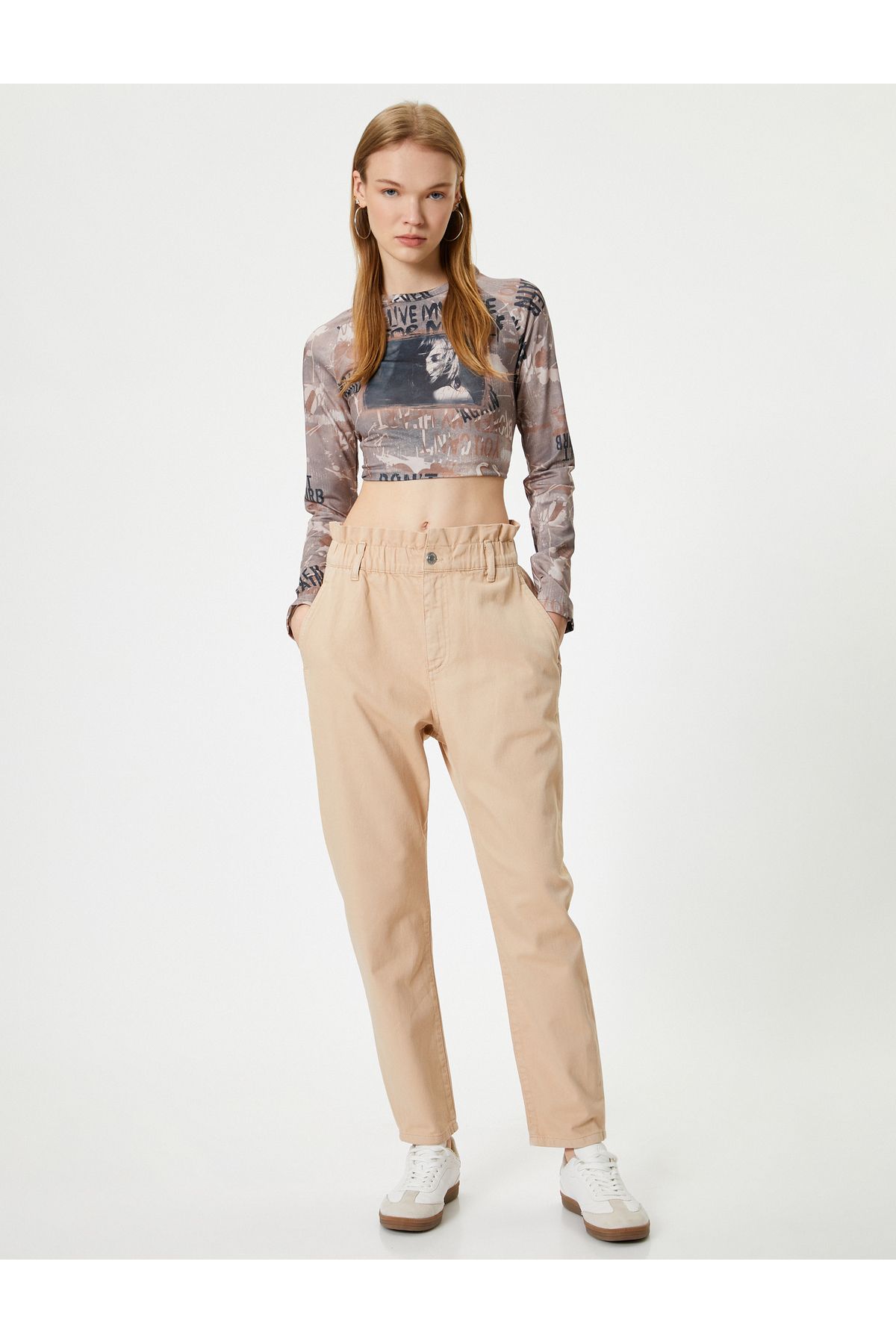 Koton-High Waist Jeans Baggy Cotton - Baggy Jeans 2