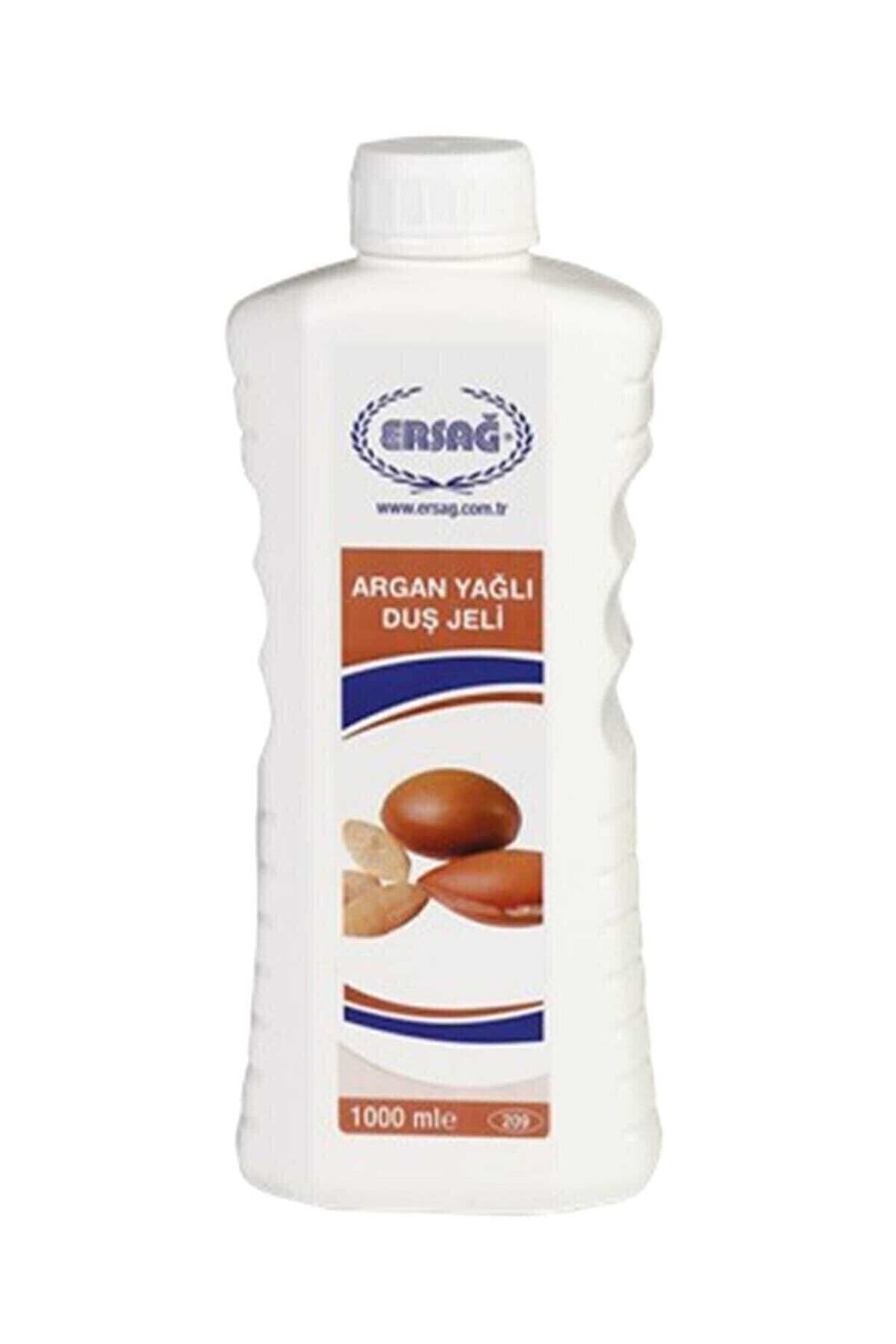 Ersağ Aparatlı Argan Yağlı Duş Jeli 1 Litre