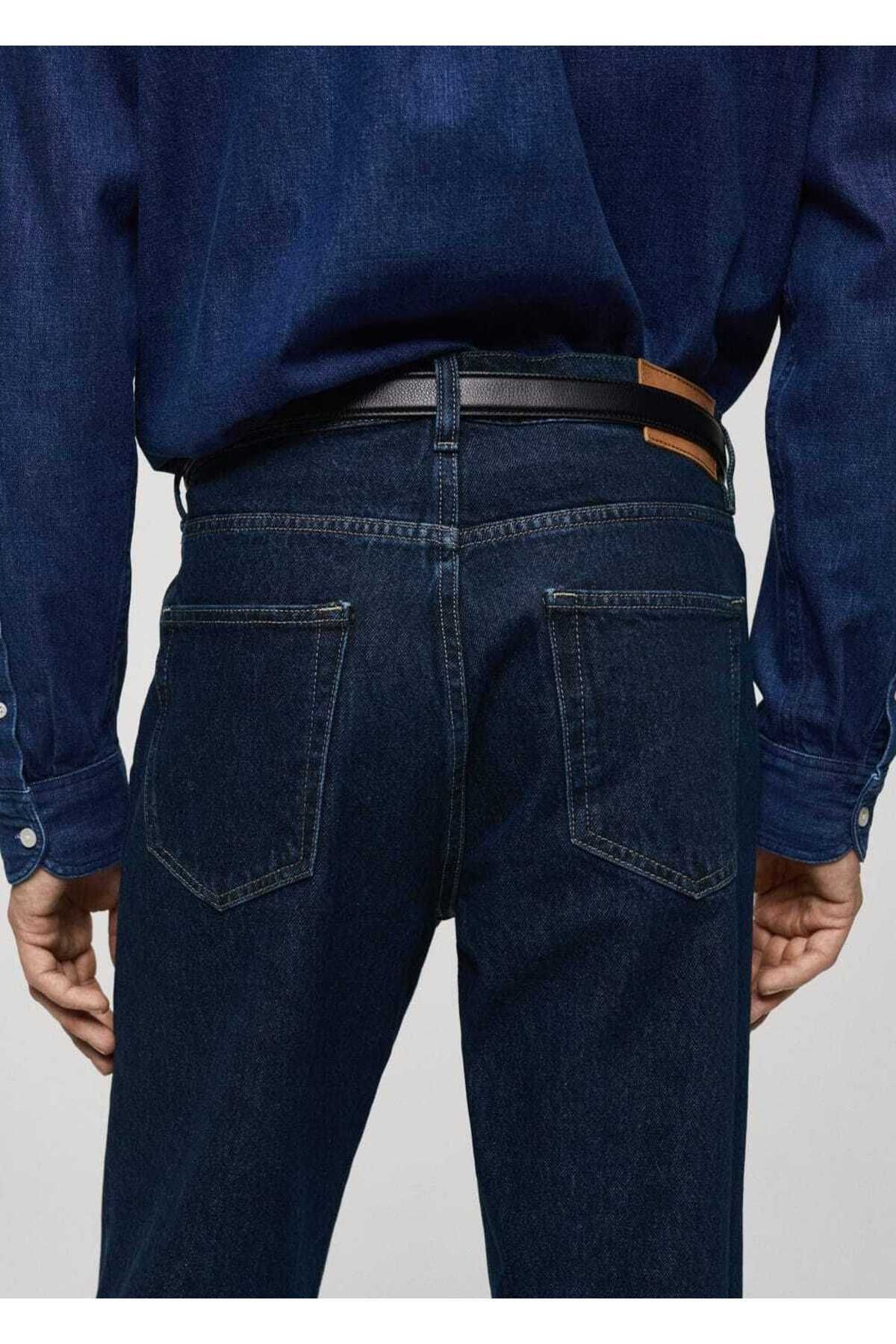 MANGO Man-Regular Cut Bob Jean Trousers 8