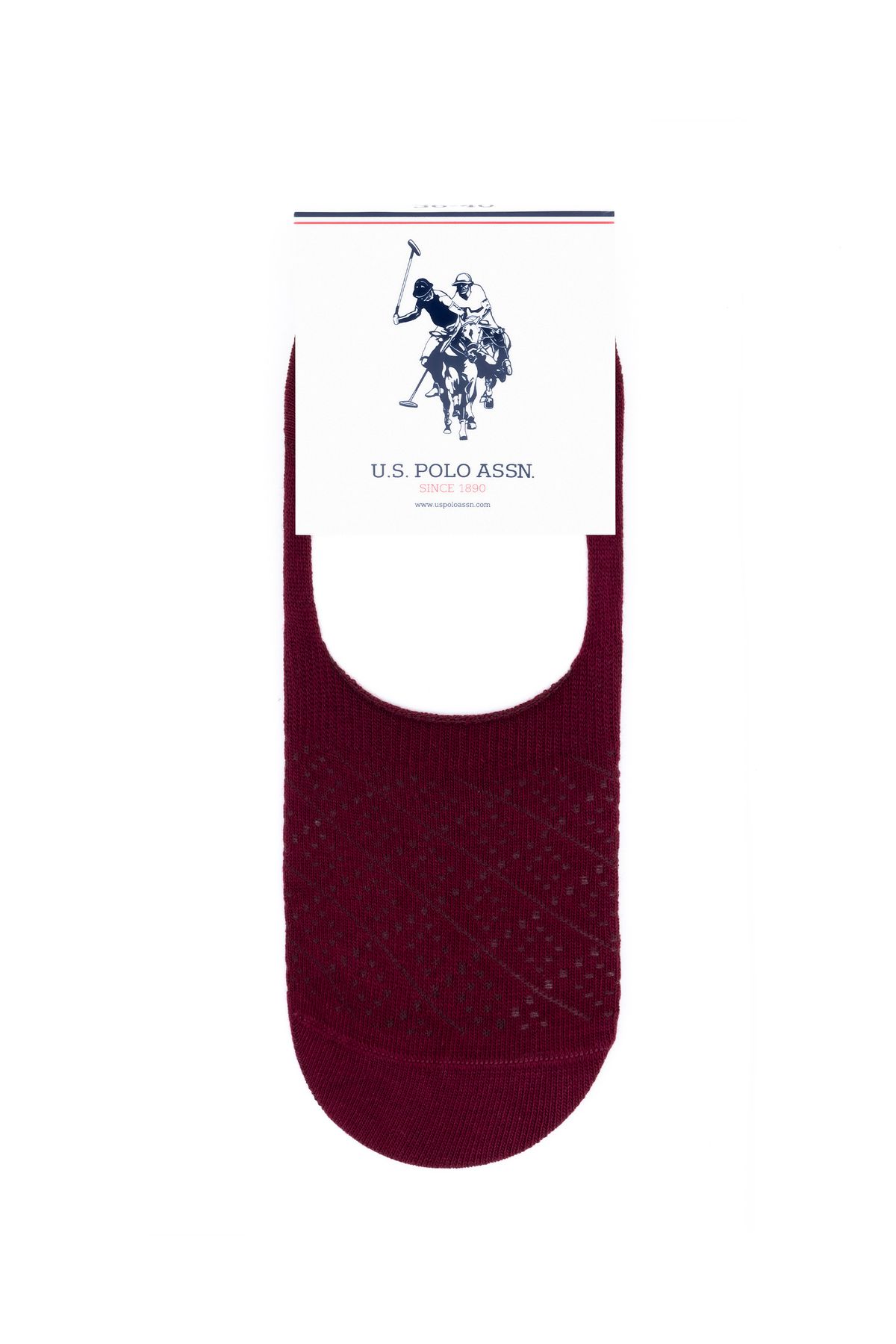 U.S. Polo Assn.-Women's Red 2-Piece Ballerina Socks 50281719 -Vr030 4