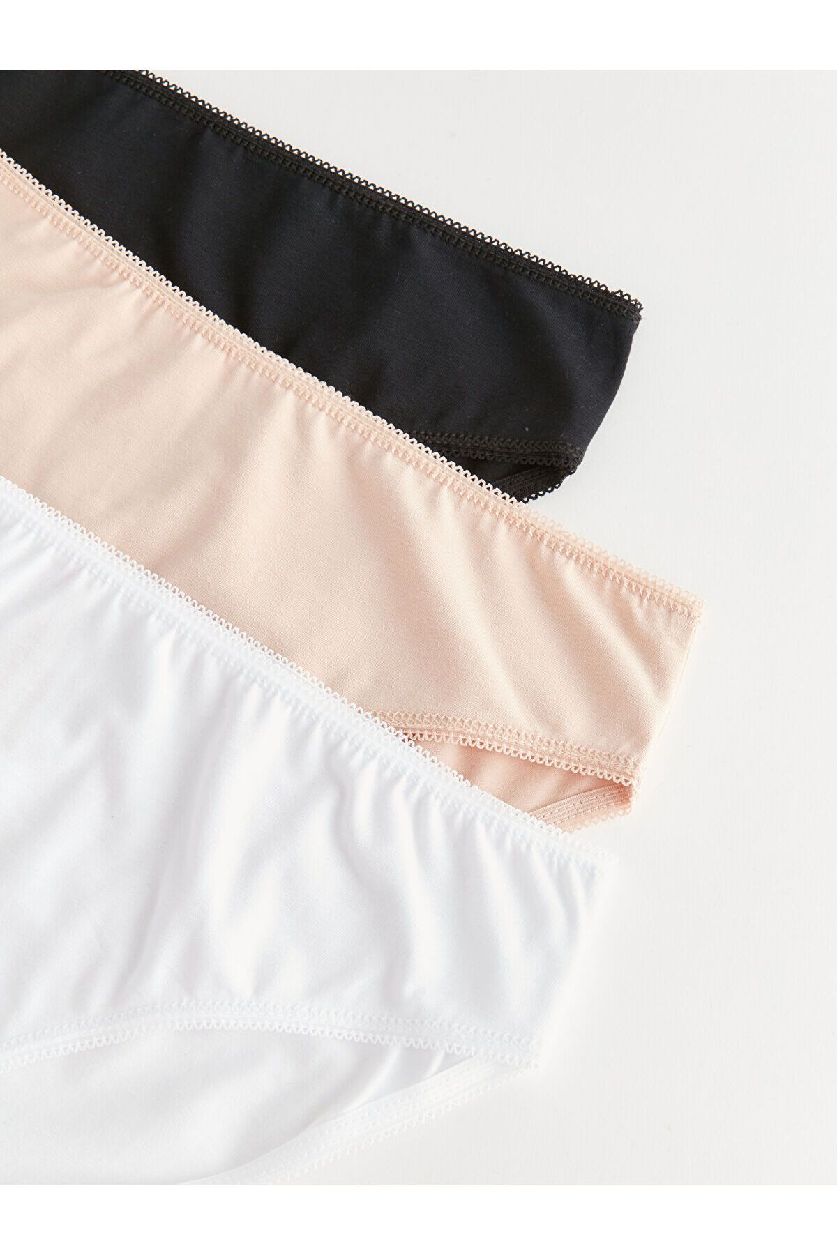 LC Waikiki-Plain Bikini Panties 3 Pack (W3) 3