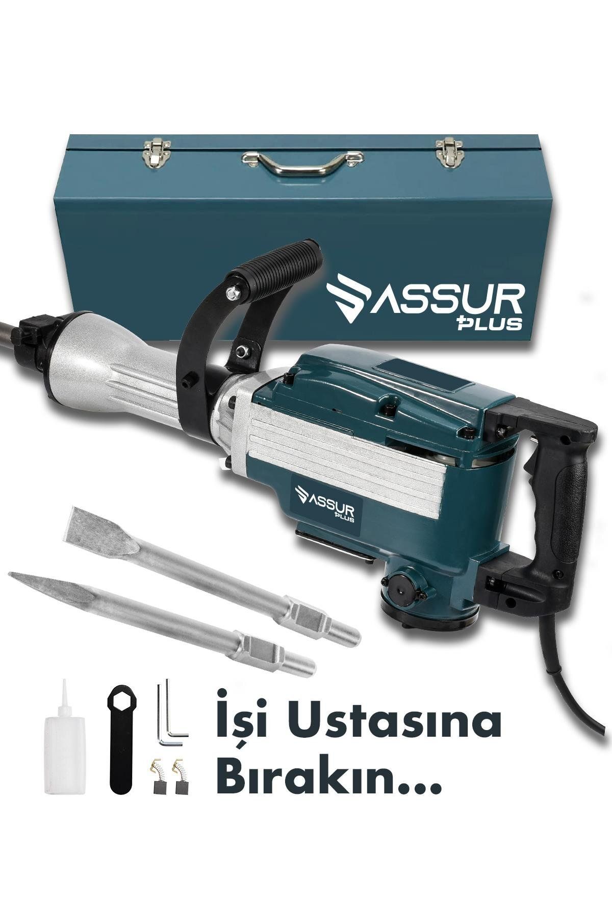 Jetta Power Tools Assur Plus Büyük Tip Kırıcı Hilti 16 Kg 3 Metre Kablolu 65mm