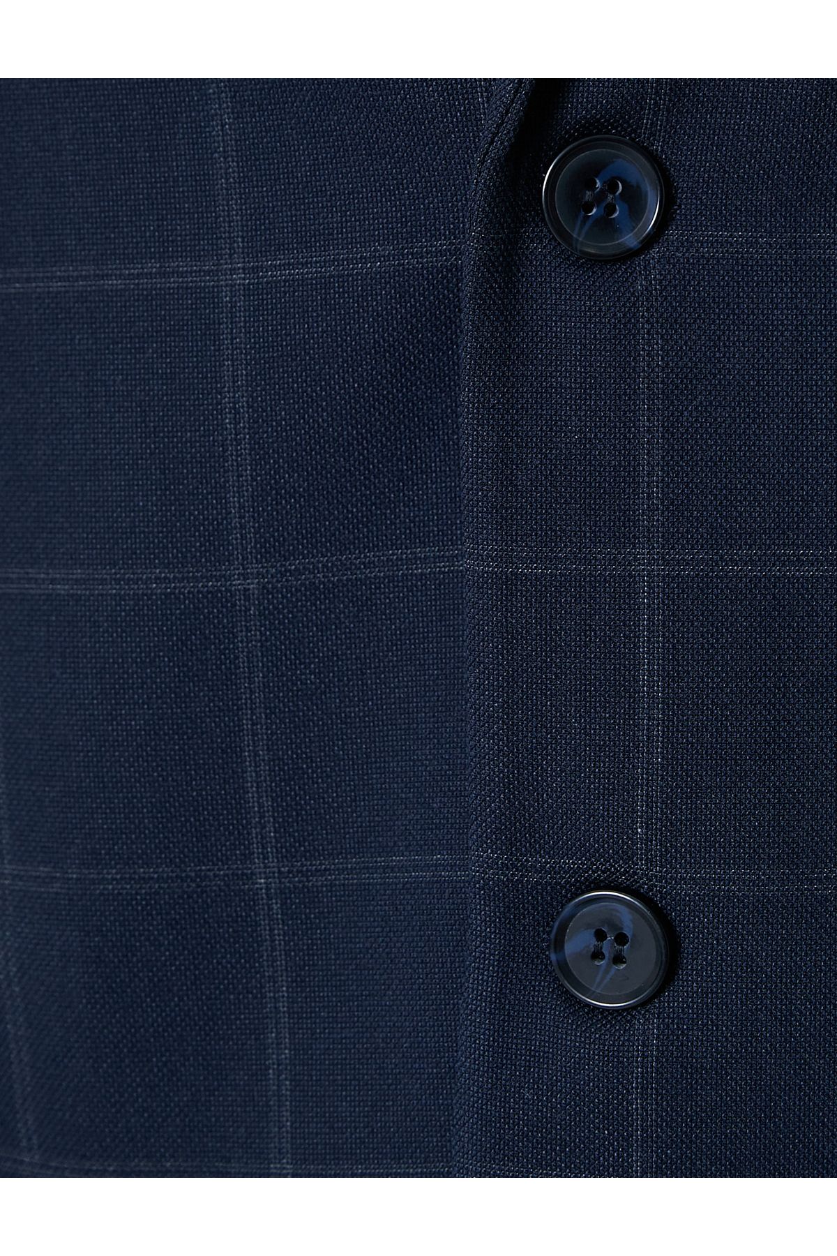 Koton-PlaiD PatterneD Blazer Jacket - Pockets anD Buttons, Regular Fit 6