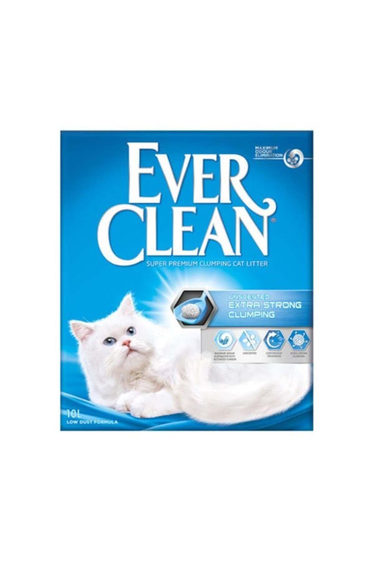 Ever Clean-10 Lt Extra Strong Unscented Clumping Cat Litter - from Petshop 2