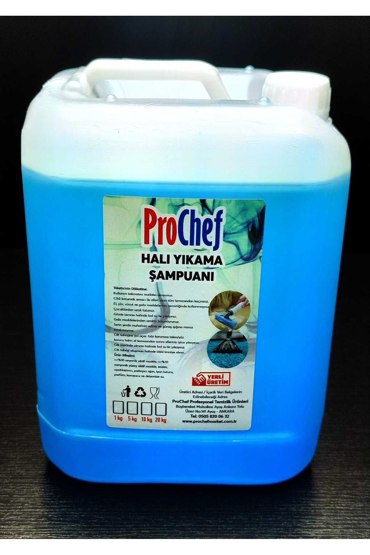 Prochef 5 KG Standart Halı Yıkama Şampuanı ( Elde Yıkama ) Lt / Litre