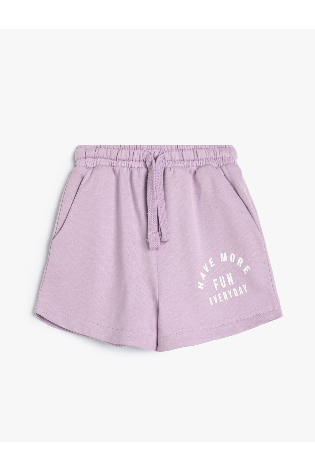 Koton-Bavlněná sada 2 mikin a šortek - Slogan Printed 4