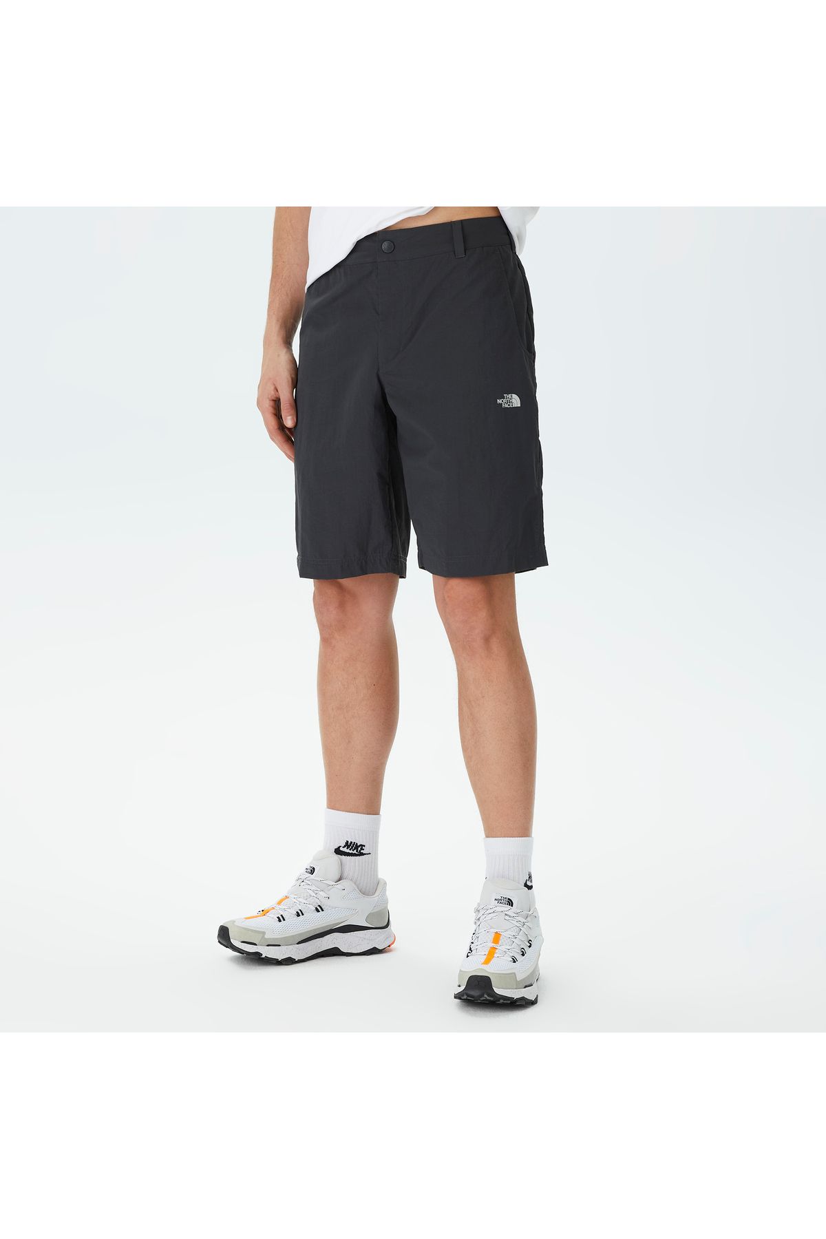 شورت ورزشی مشکی مردانه های سیاه در فضای باز North Facetanken The North Face