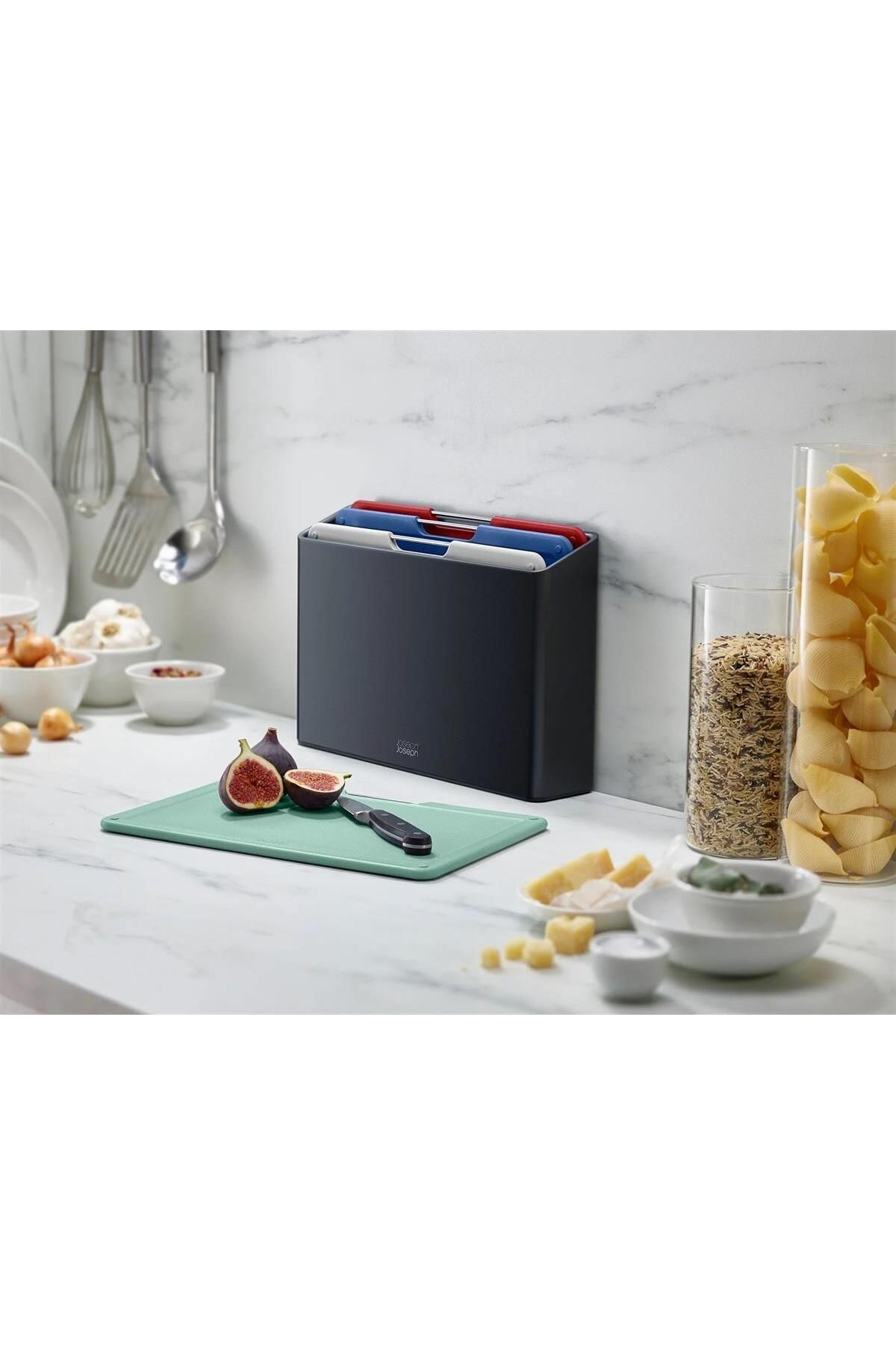 Joseph Joseph-Cmllashop Joseph Folio Regular Cutting Board Set, Graphite, Shore Grey 542093 8