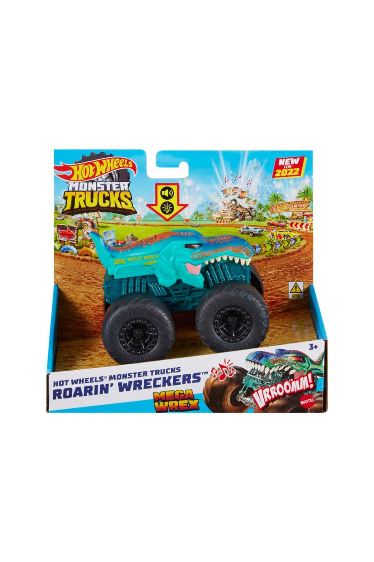 scntoys Monster Trucks 1:43 Ölçekli Kükreyen Araçlar Mega Wrex