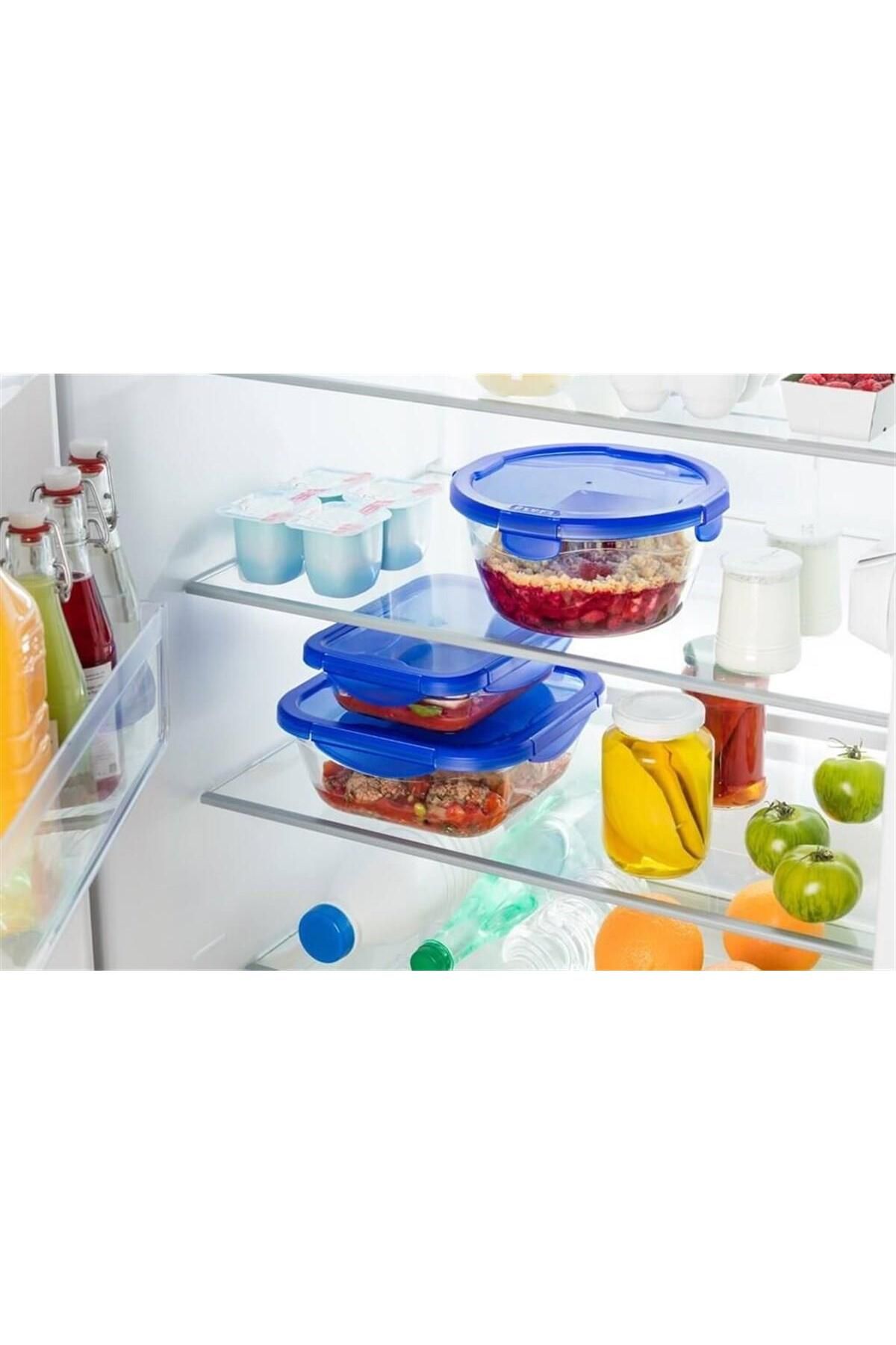 Pyrex-Square Storage Container with Lid 1.9 L 4