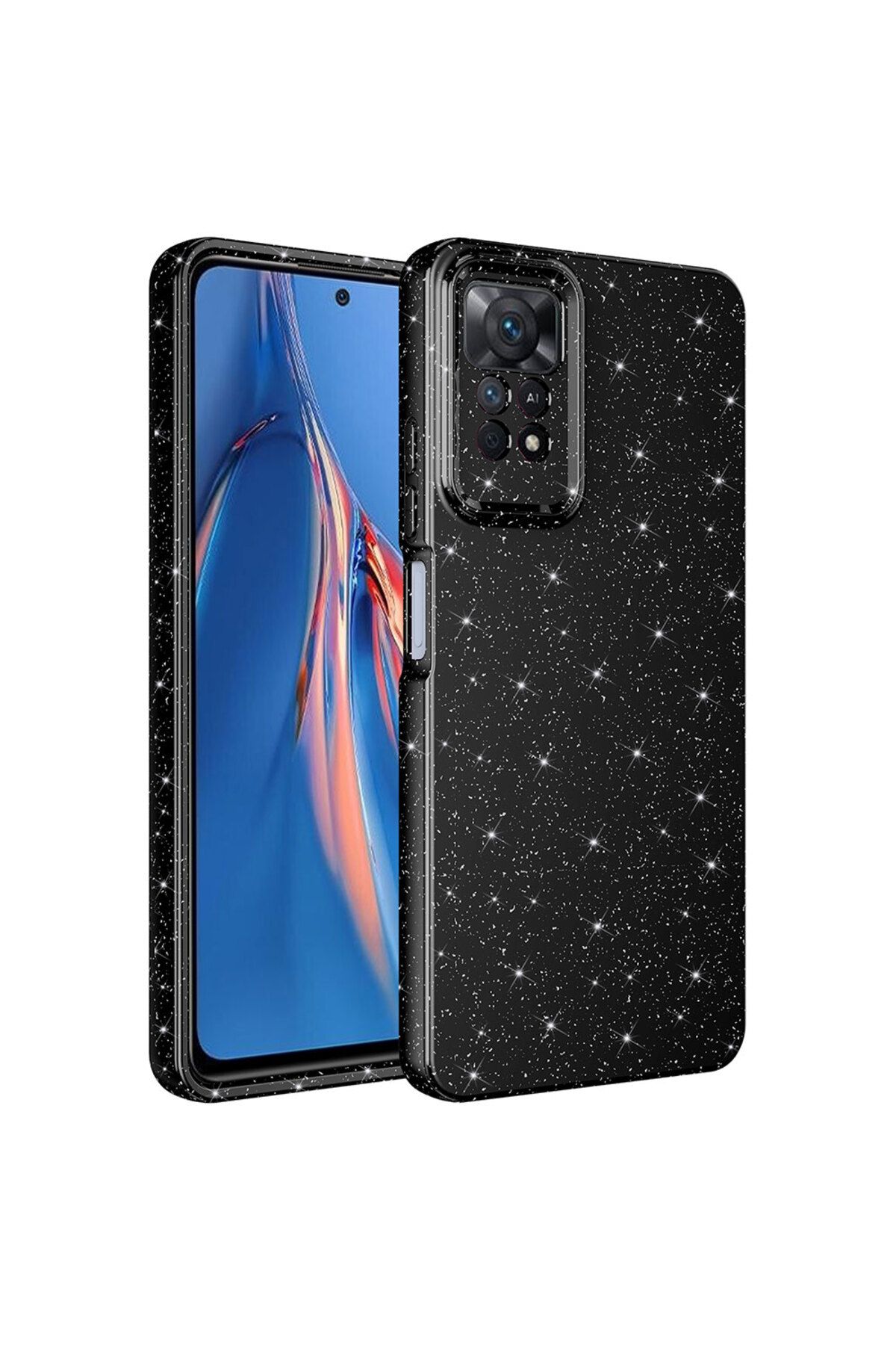 gaappy Puton Serisi Xiaomi Redmi Note 12 Pro 4G Siyah Kapak