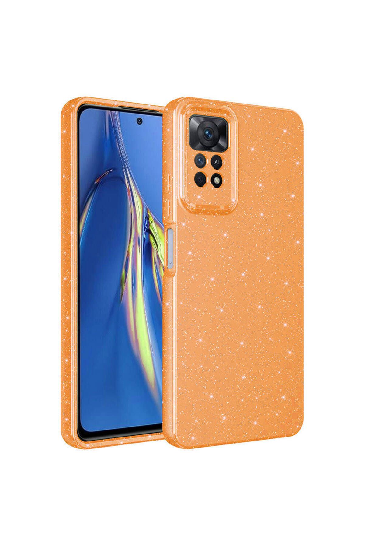 gaappy Puton Serisi Xiaomi Redmi Note 12 Pro 4G Turuncu Kapak