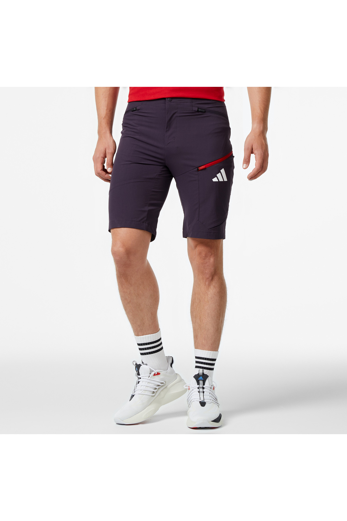 شورت ورزشی مردانه راسته فاق نرمال | آدیداس adidas TYBJG3508160406240 - تصویر 3