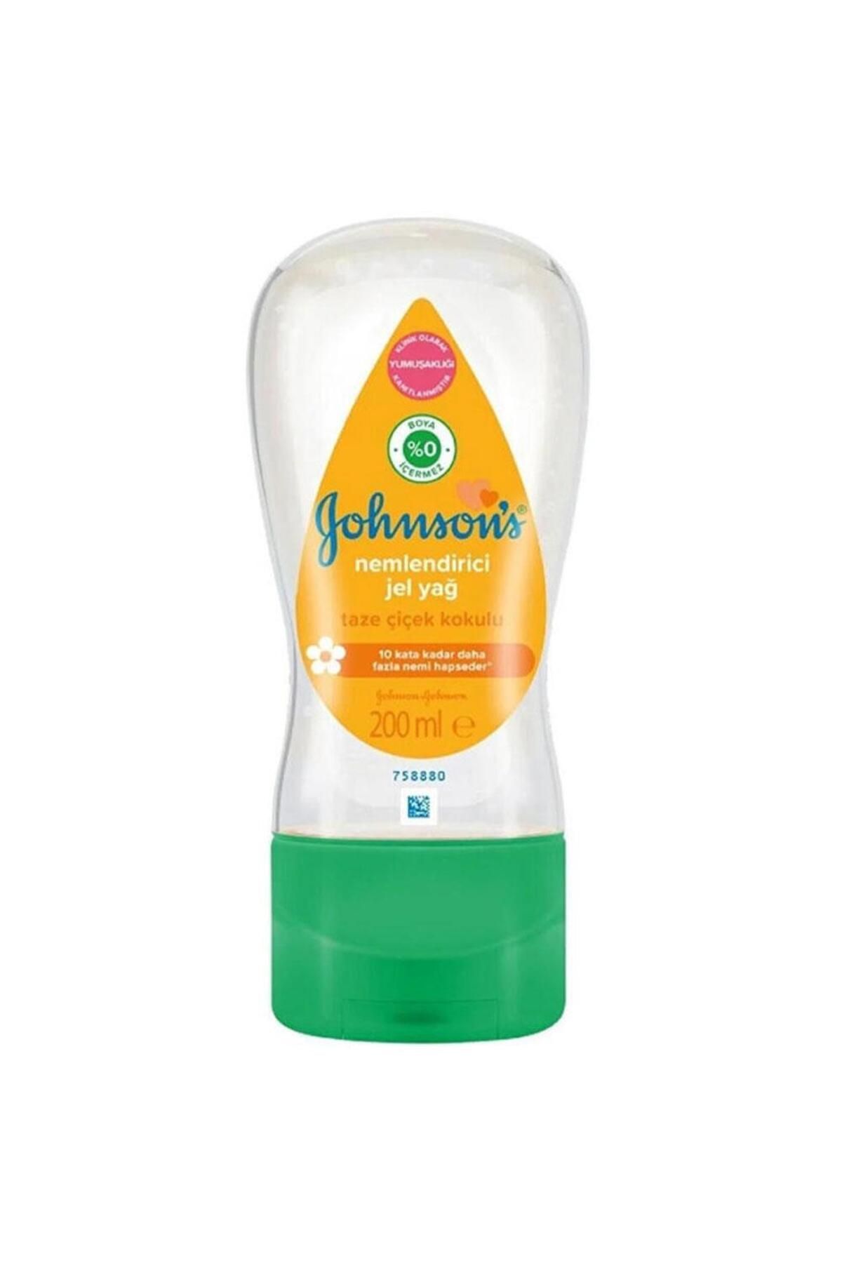 Johnson´s Baby Johnson's Bebek Yağı Jel 200 ml. Taze Çiçek (6'lı)