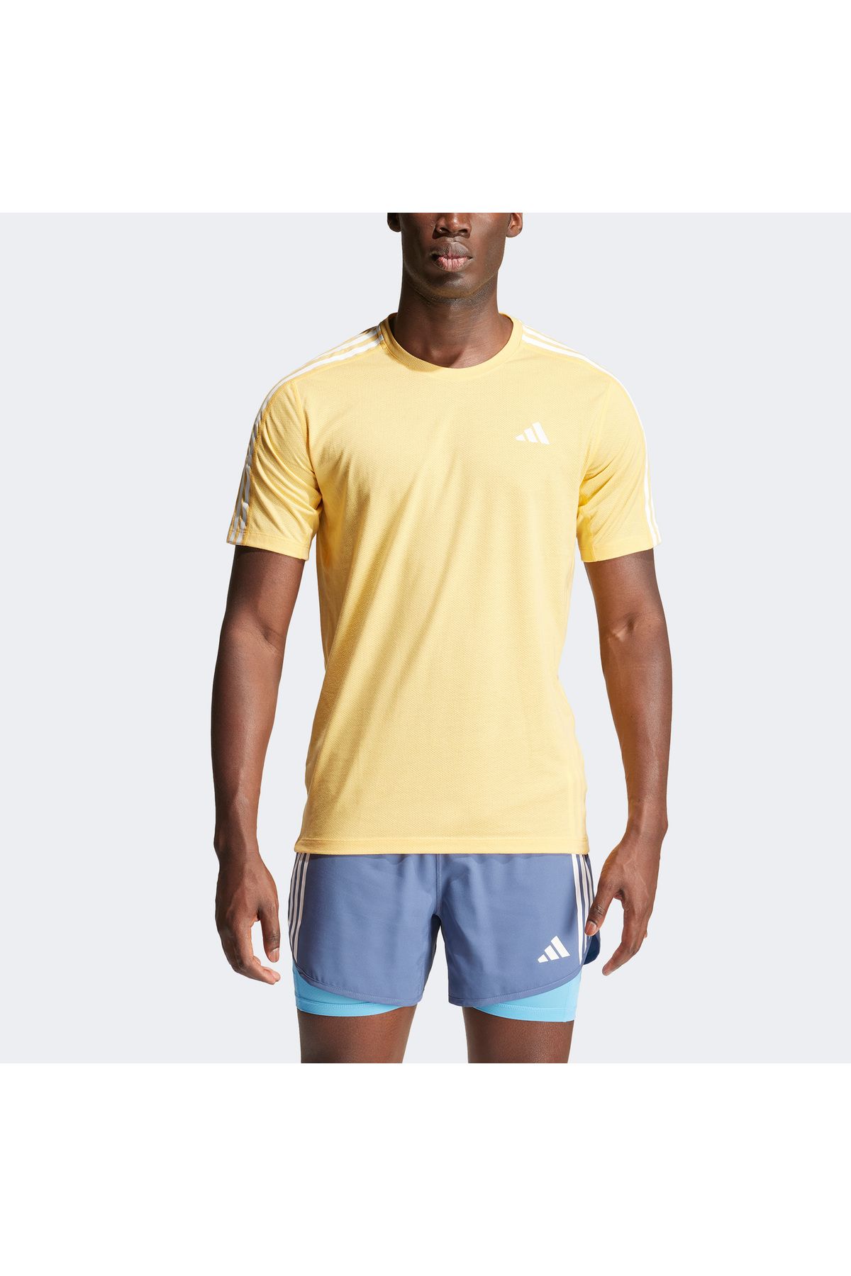 adidas-T-Shirt - Yellow - Regular fit 3