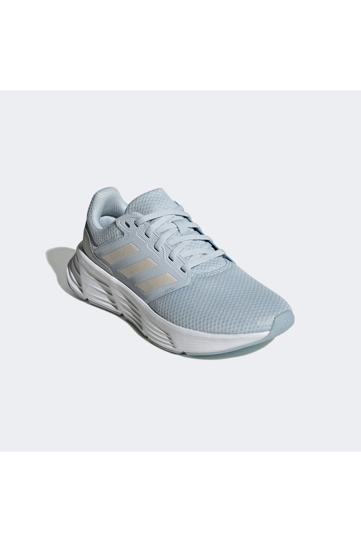 کفش دو و تمرین سفید زنانه های آبی رانینگ گلکسی 6 adidas